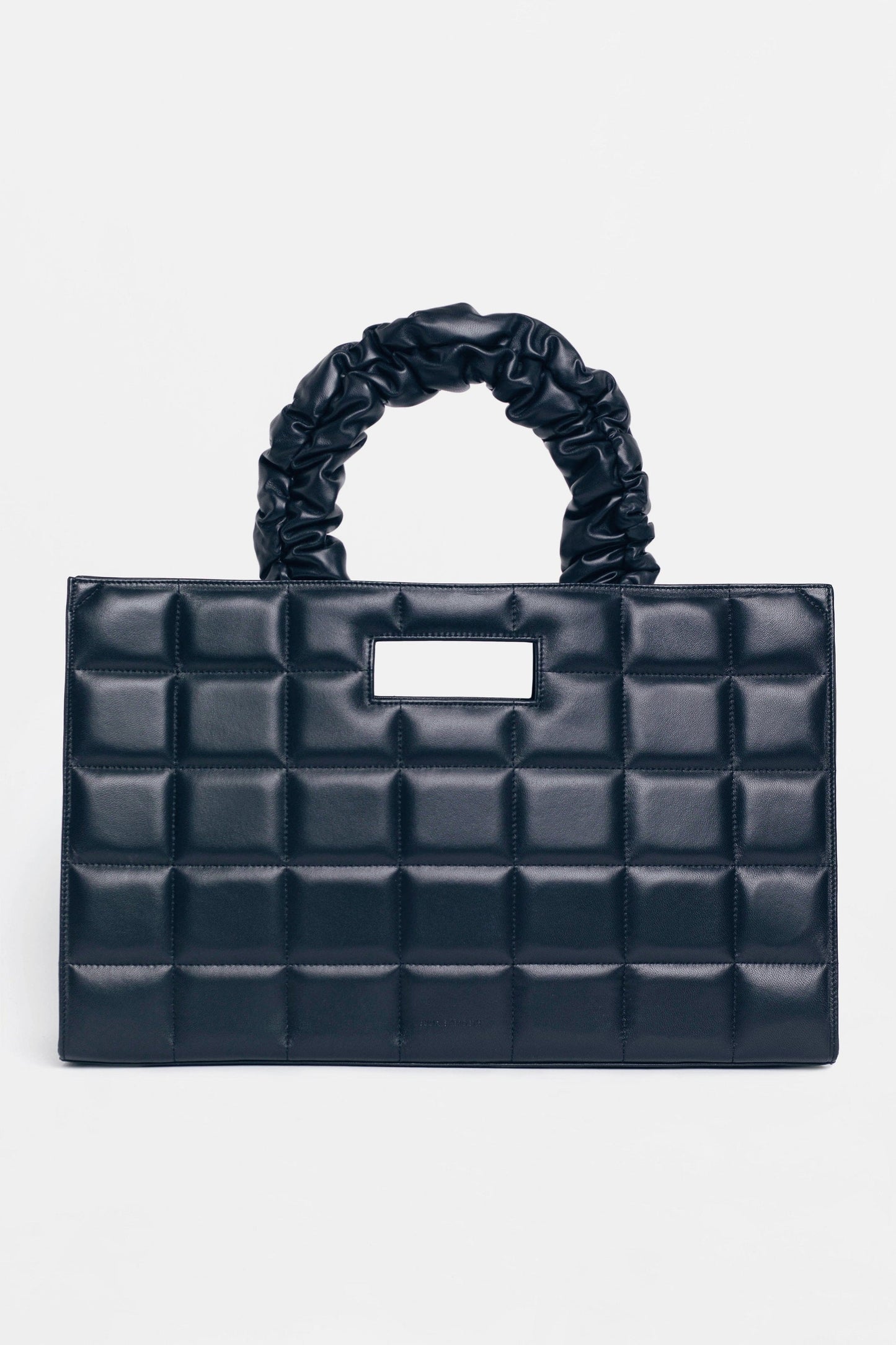 QUILTED BAG LARGE NAVY