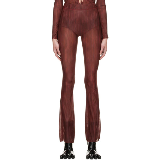 BURGUNDY APARTMENT TROUSERS