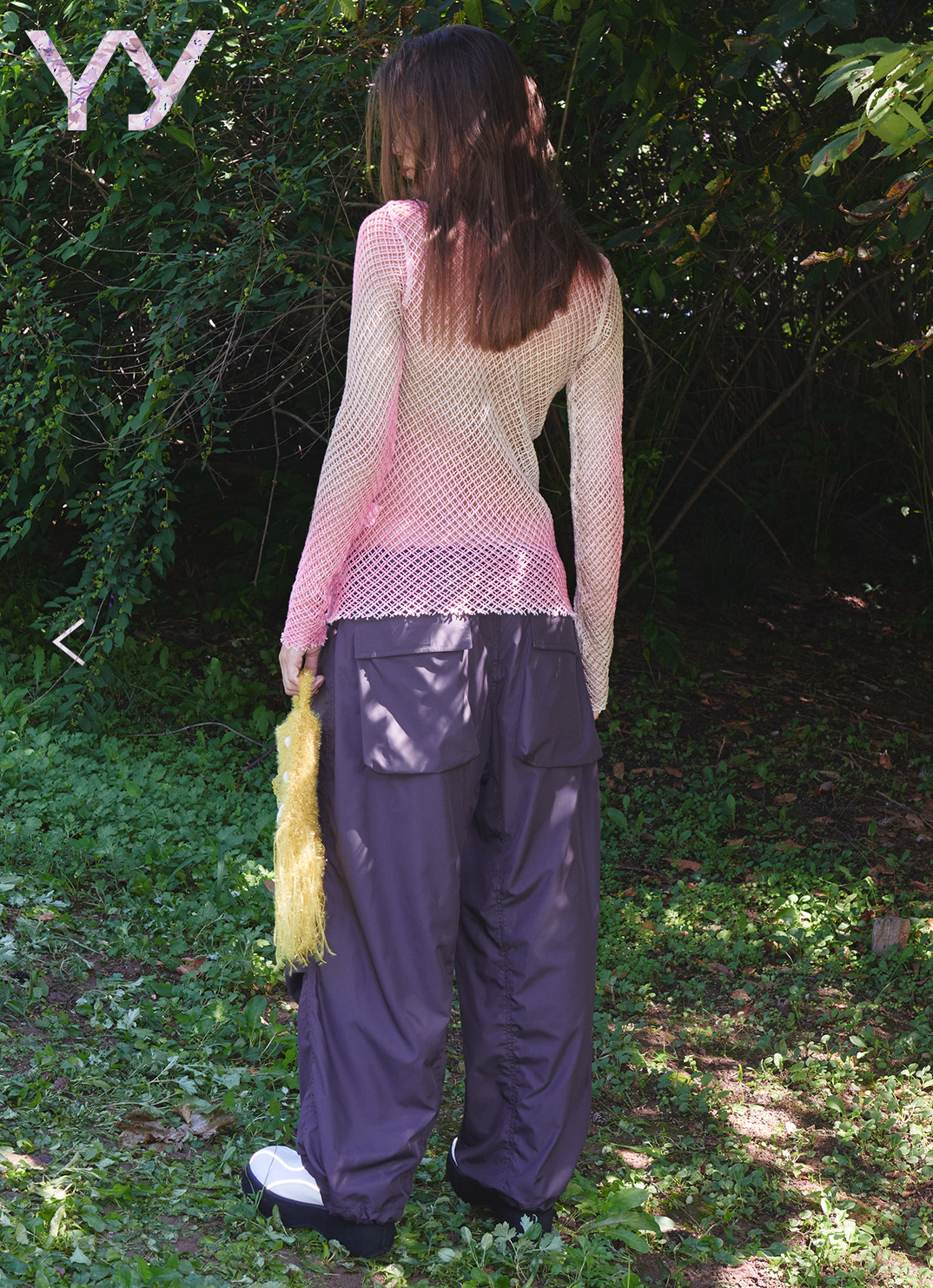OMBRE MESH TOP