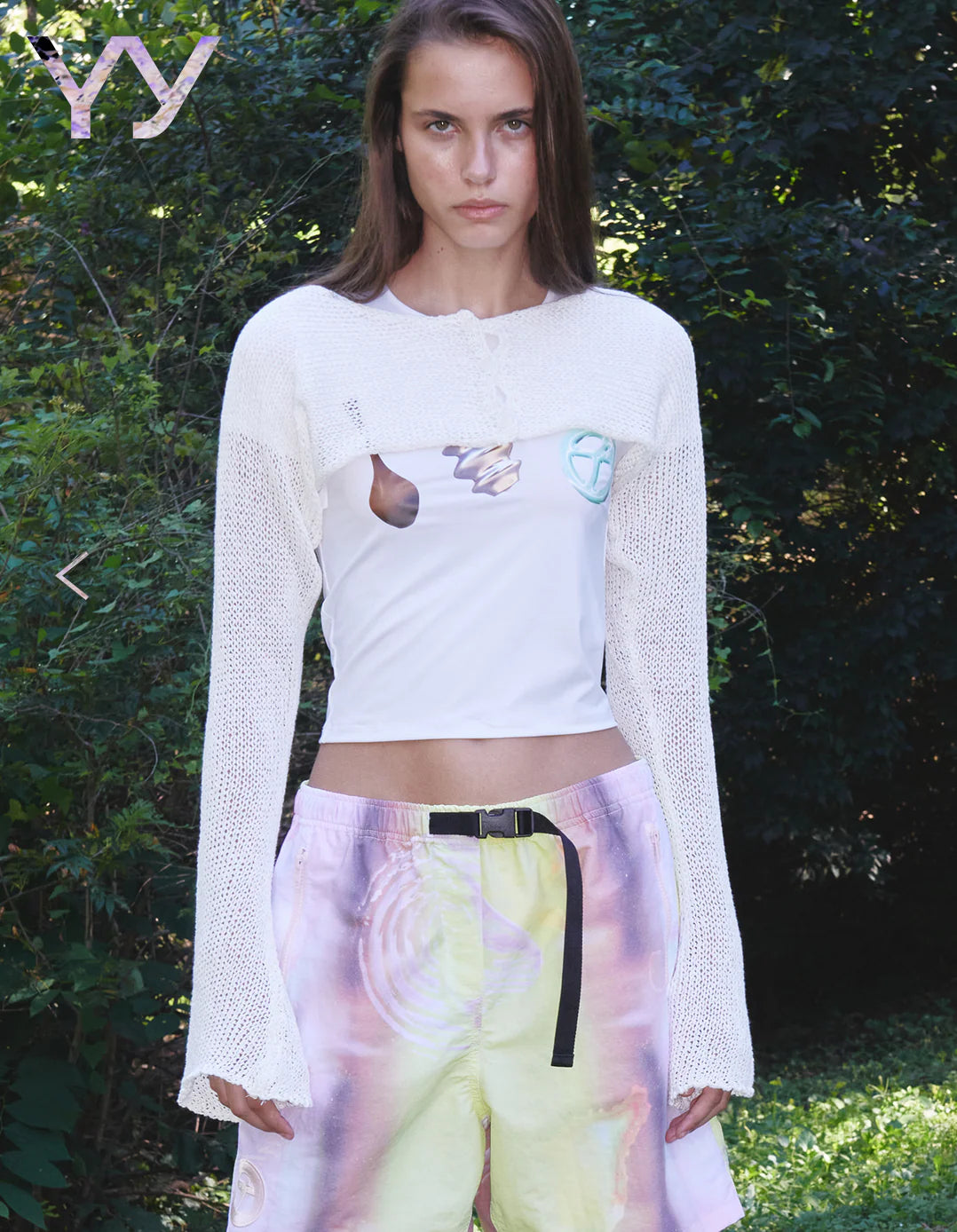 CROPPED BOLERO CARDIGAN IVORY