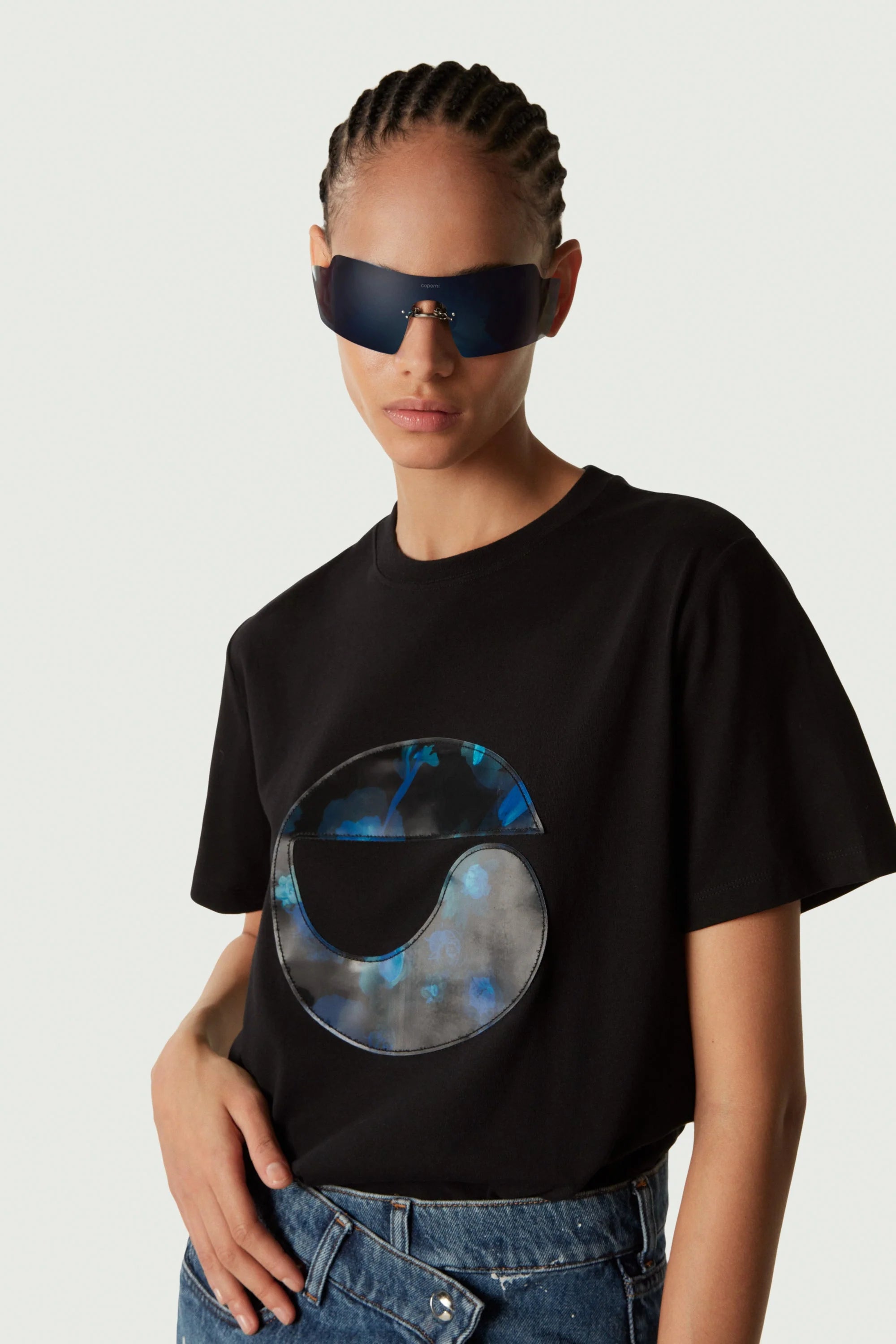 Holographic Logo T-Shirt Black