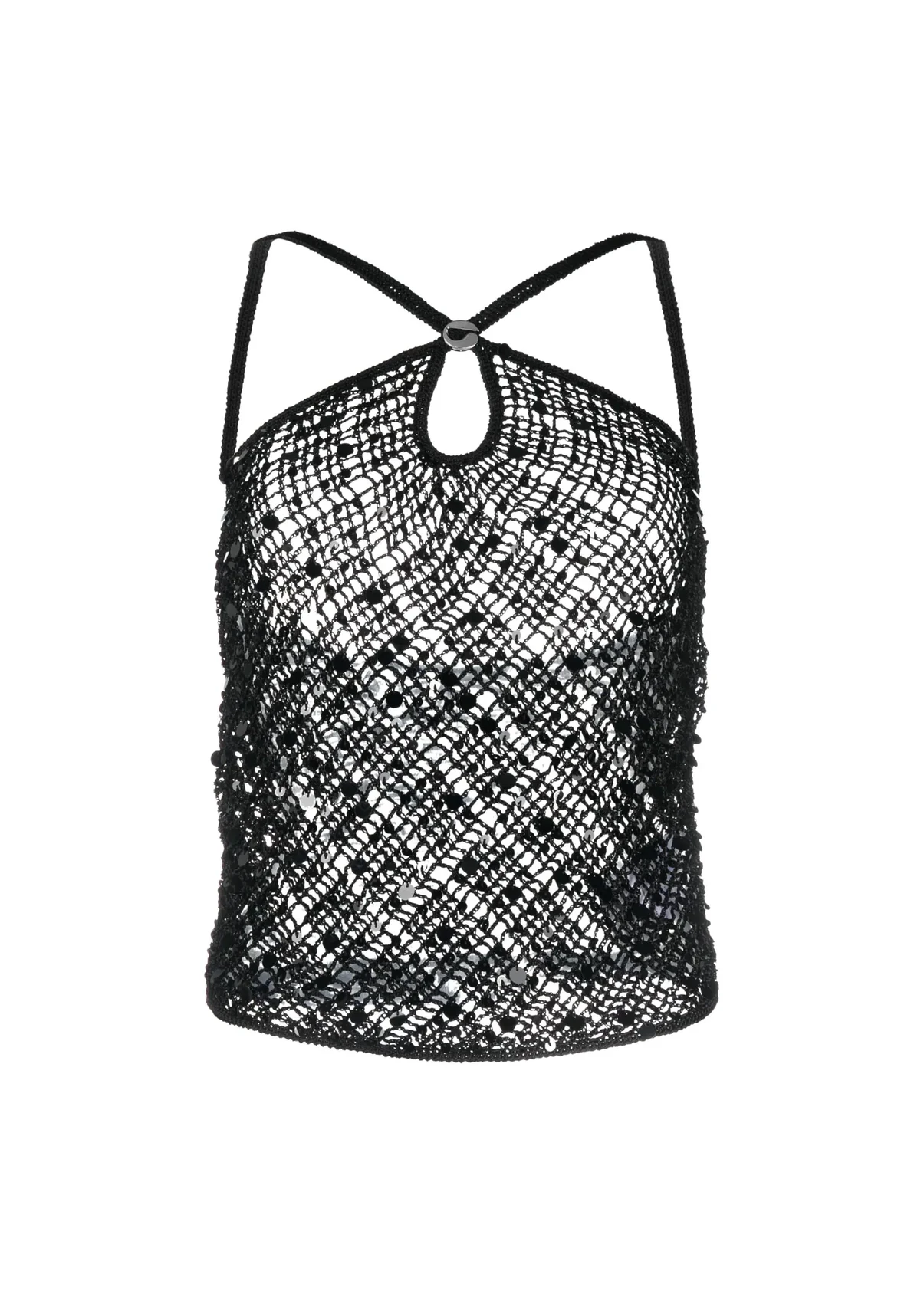 Sequin Crochet Top