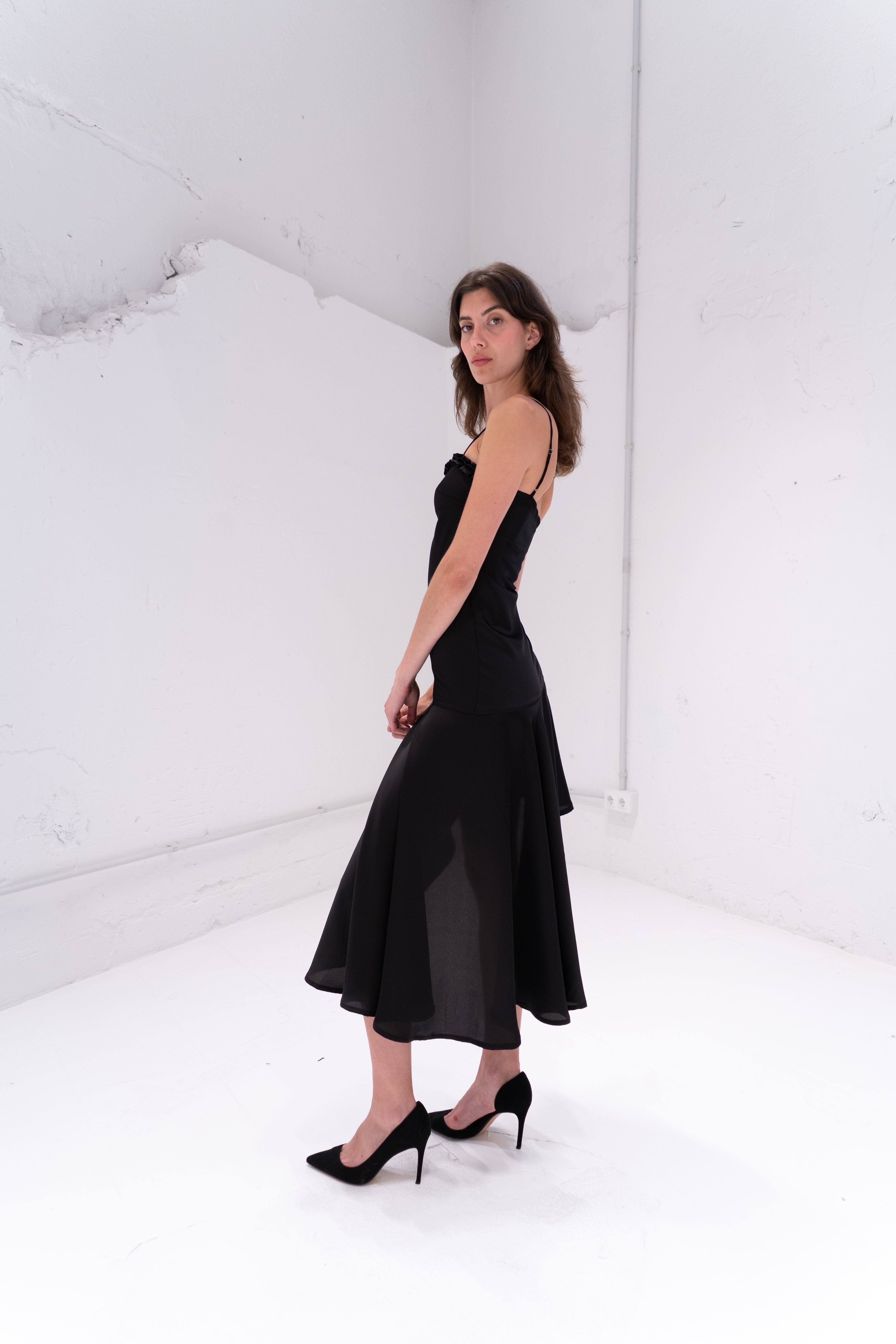 BAZAR DRESS IN BLACK