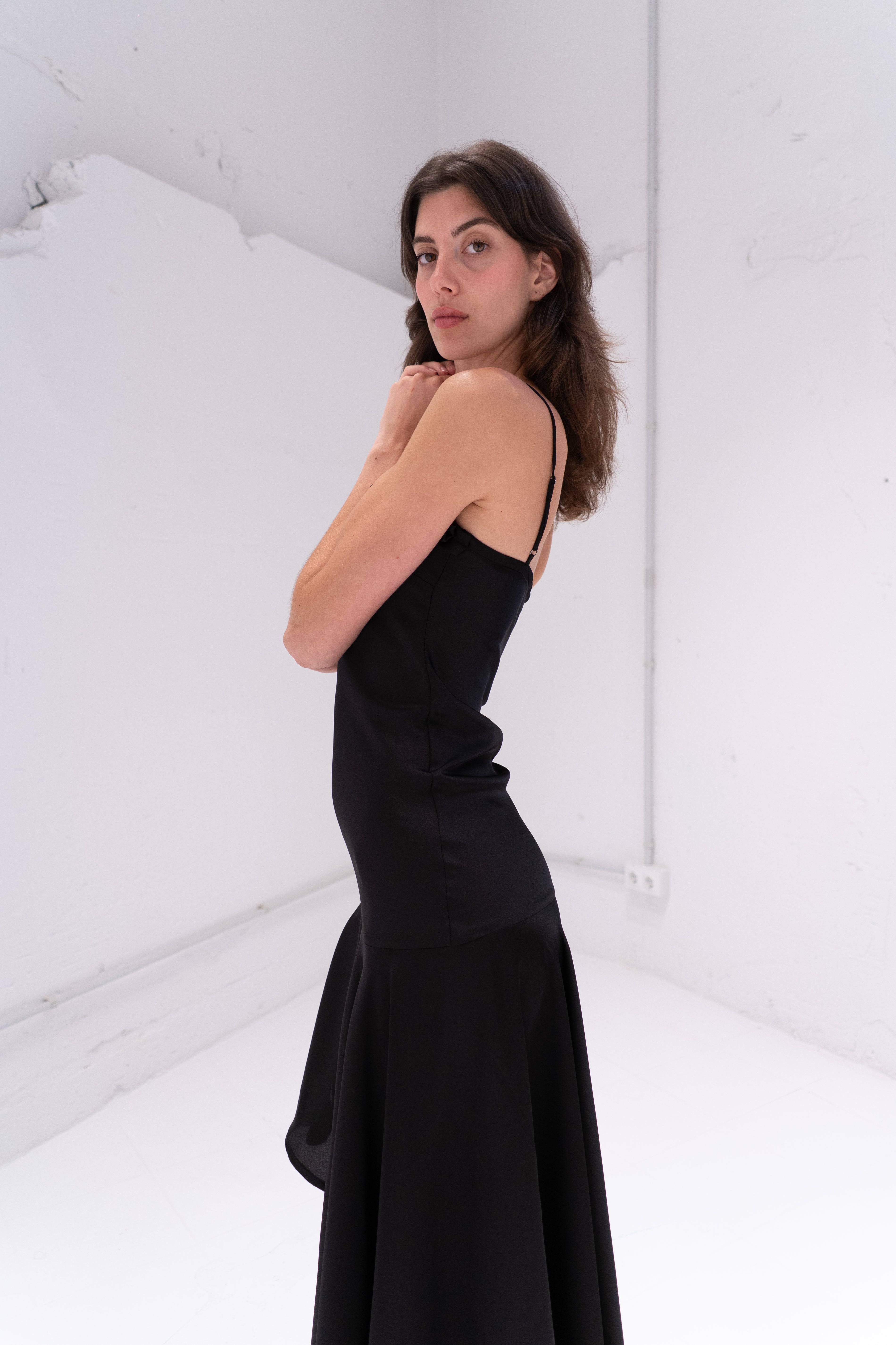 BAZAR DRESS IN BLACK