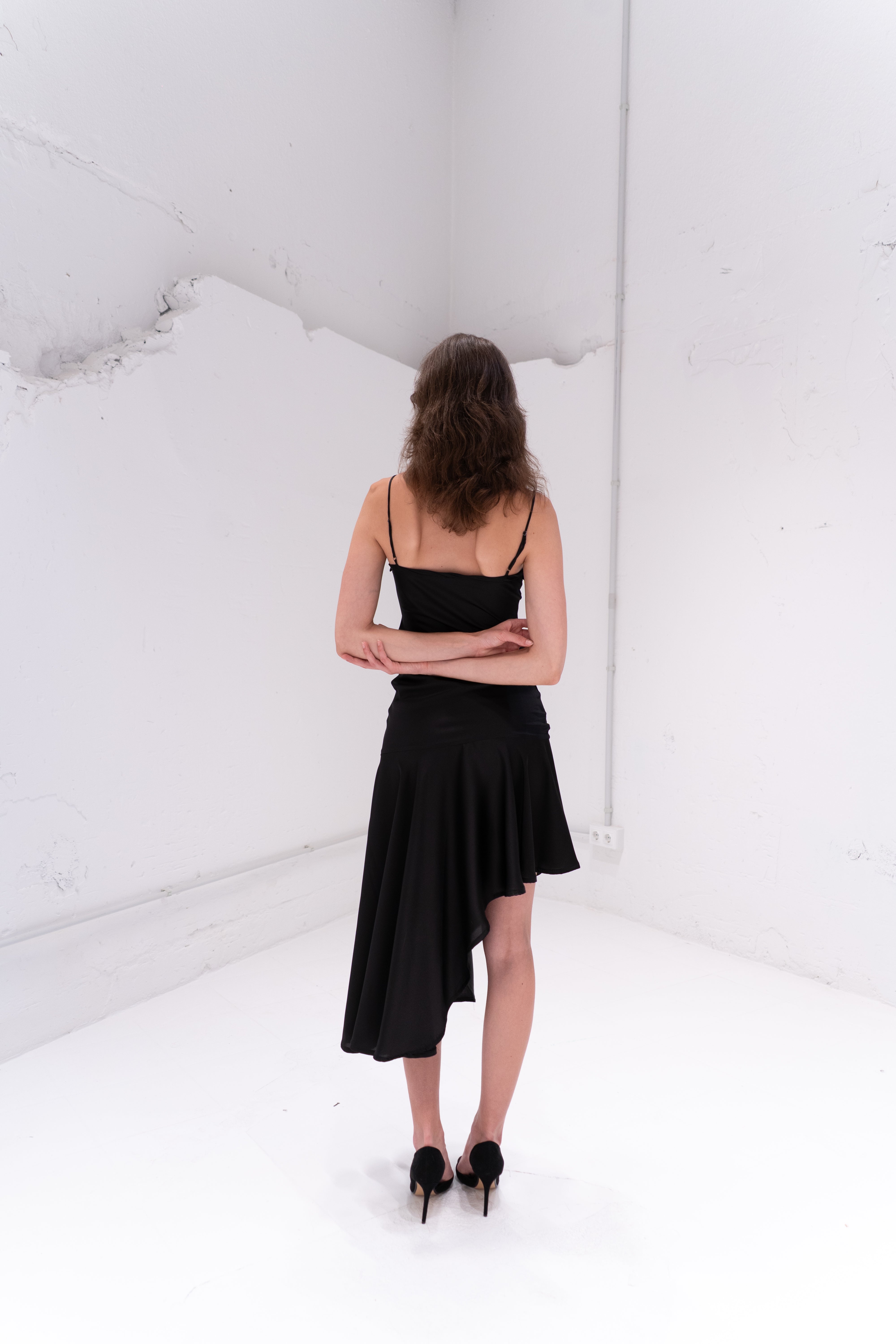 BAZAR DRESS IN BLACK