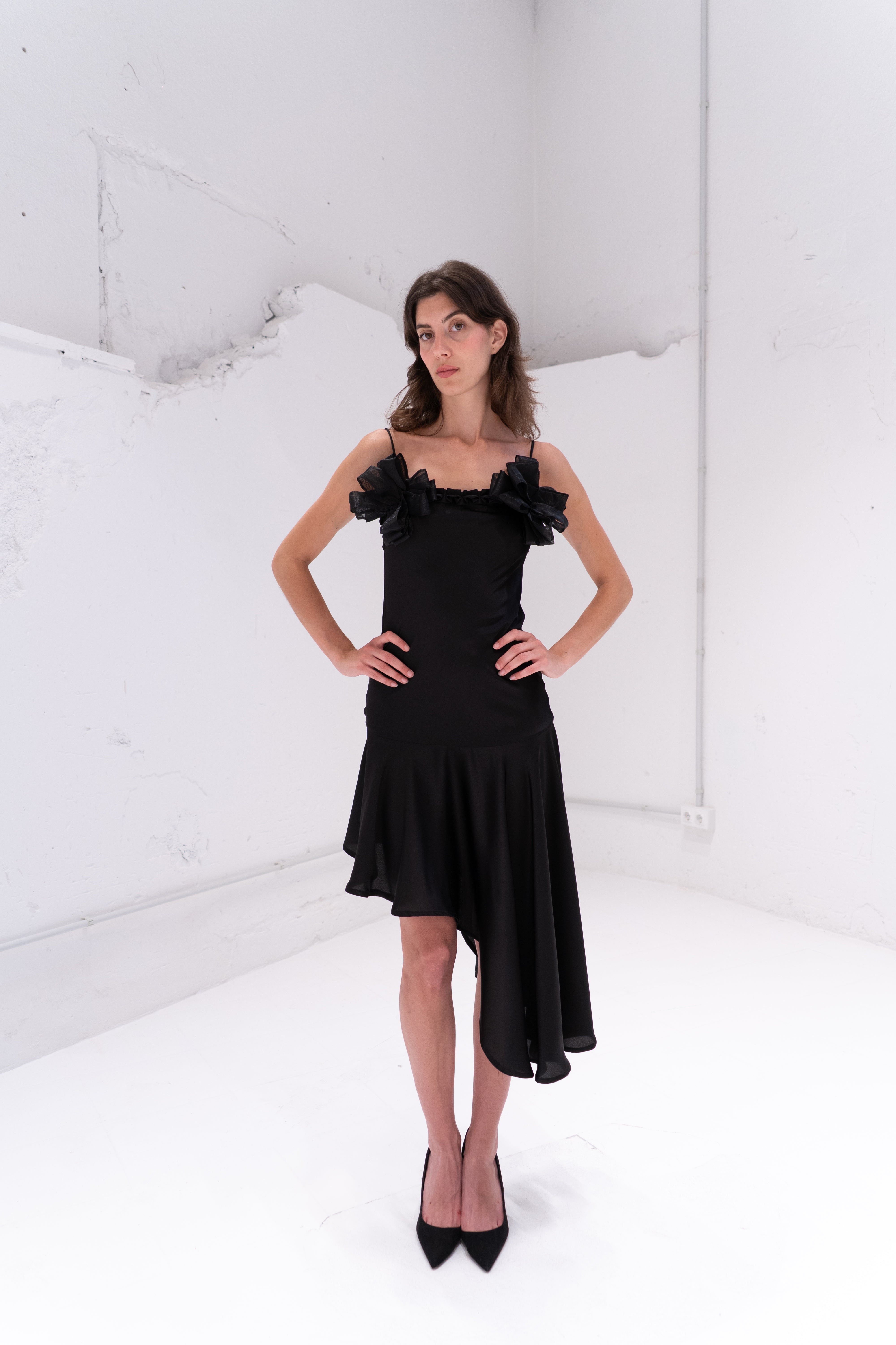 BAZAR DRESS IN BLACK