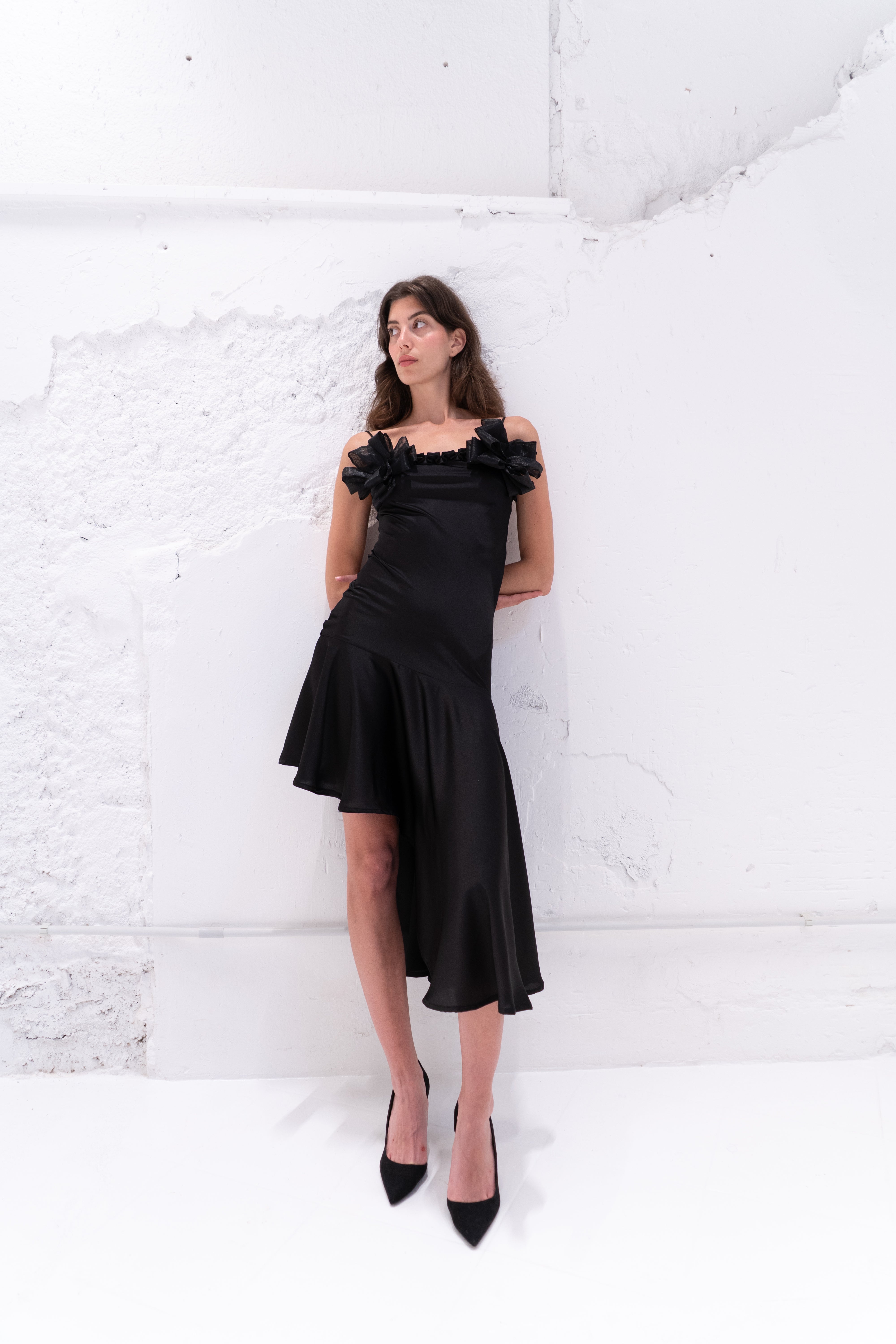 BAZAR DRESS IN BLACK
