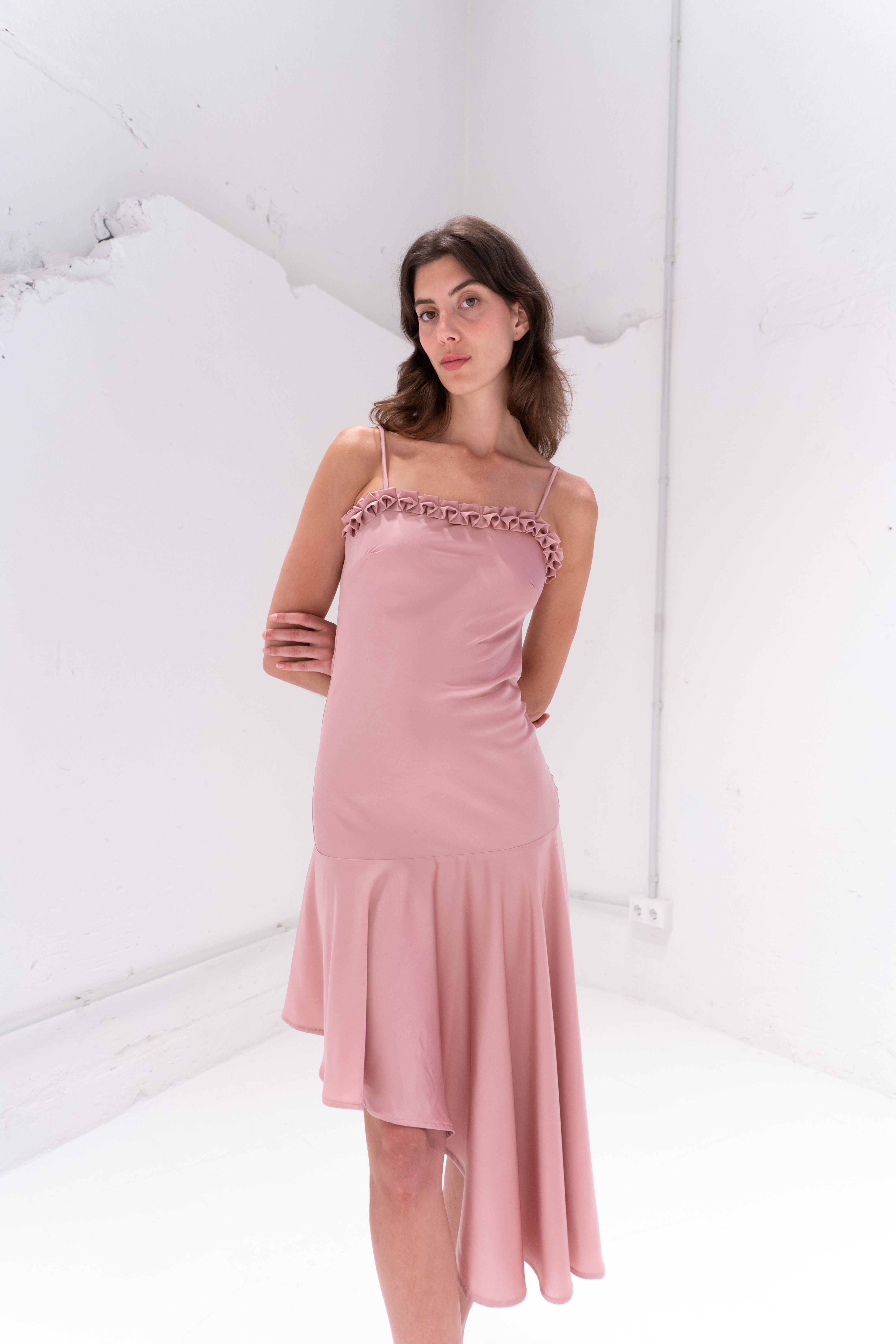 BAZAR DRESS IN PINK
