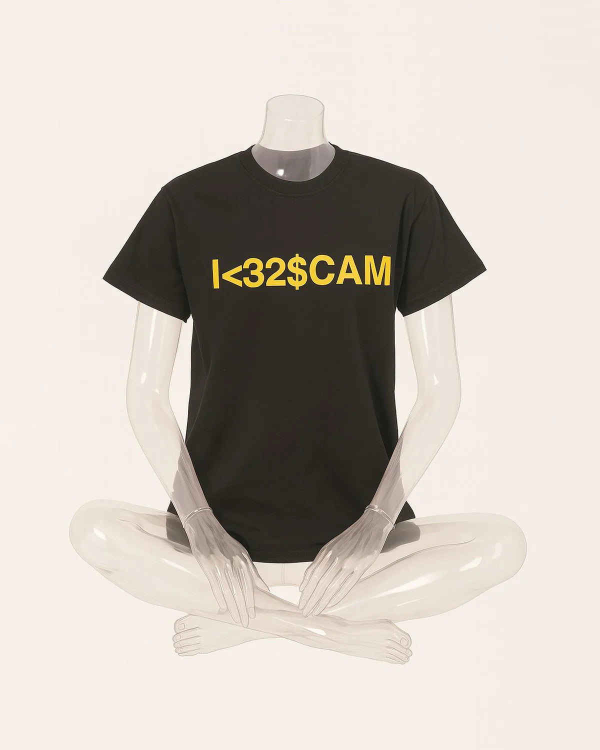 006-C-36 I<32$CAM BLACK T-SHIRT
