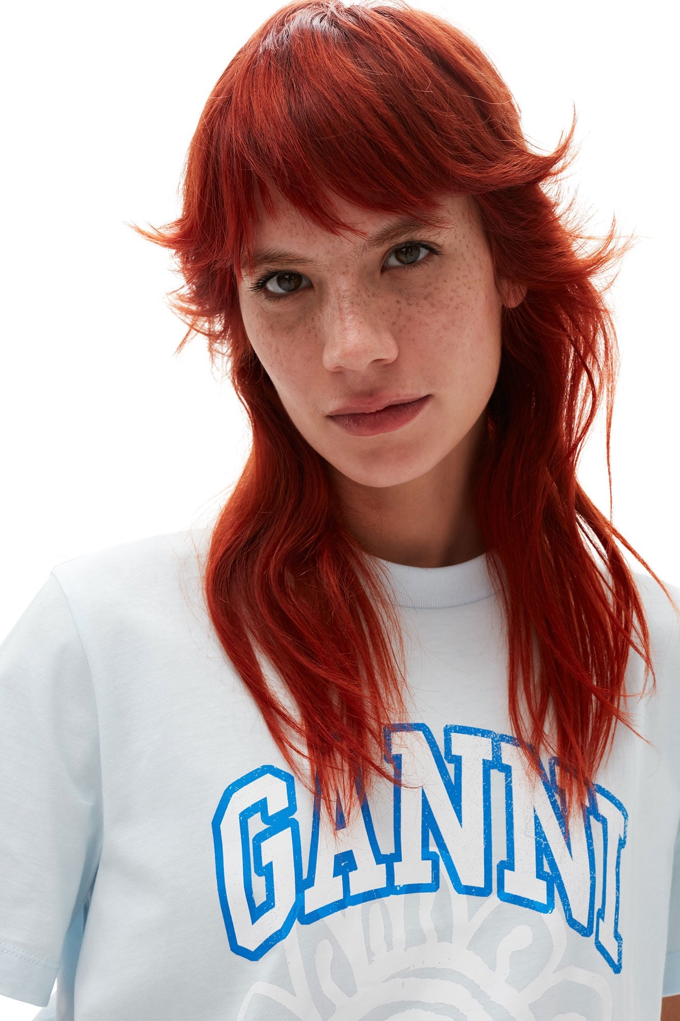 BASIC JERSEY FLOWER RELAXED T-SHIRT