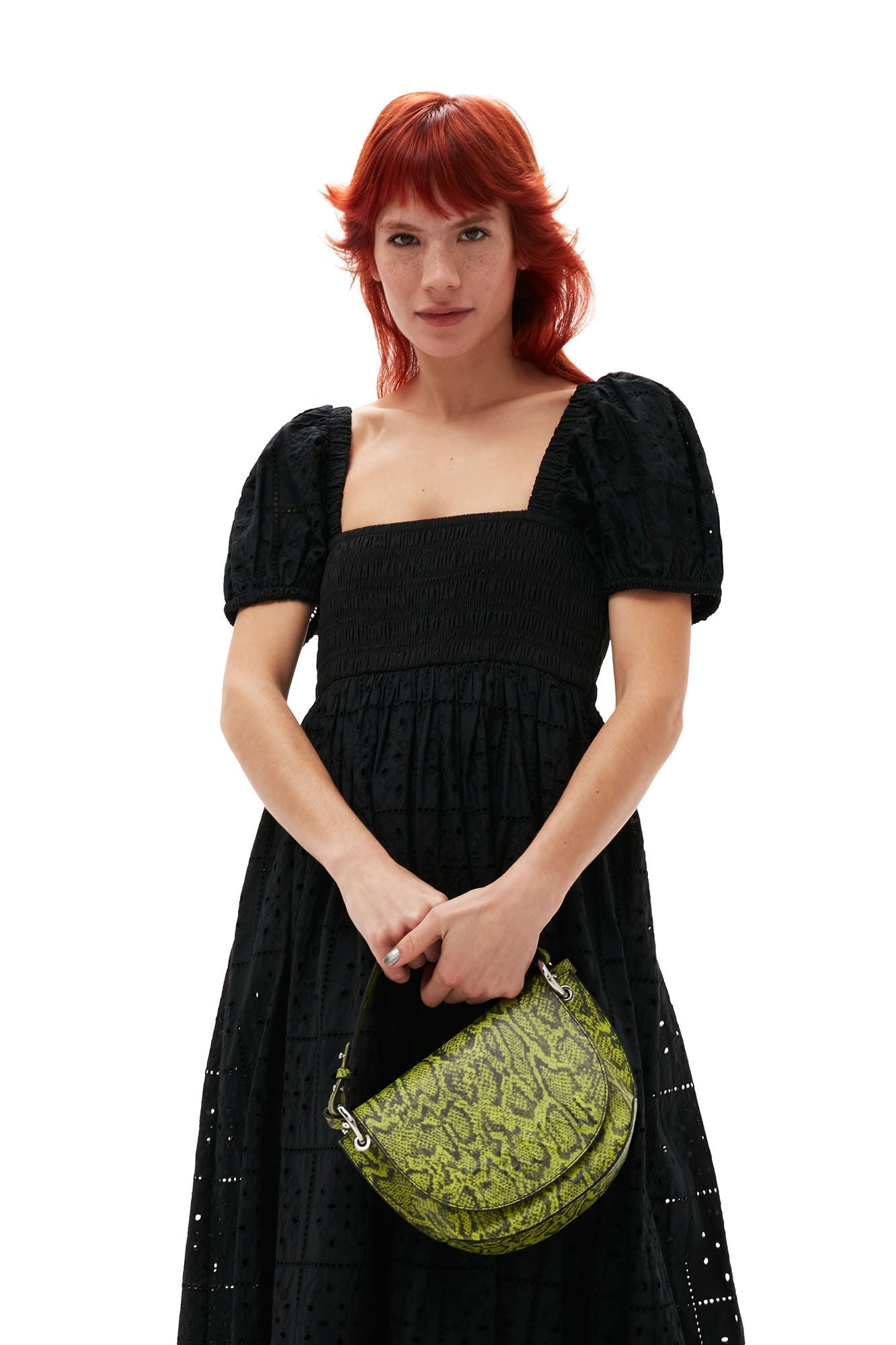BRODERIE ANGLAISE MAXI DRESS