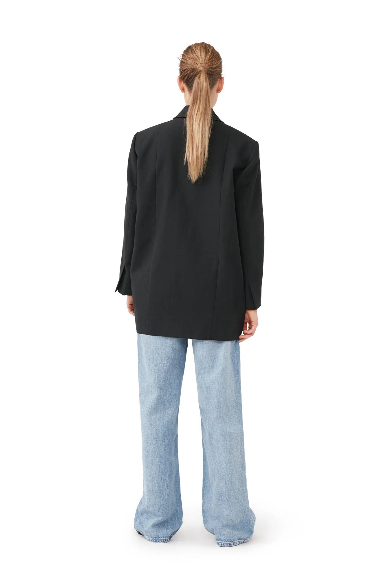 COTTON SUITING OVERSIZED BLAZER