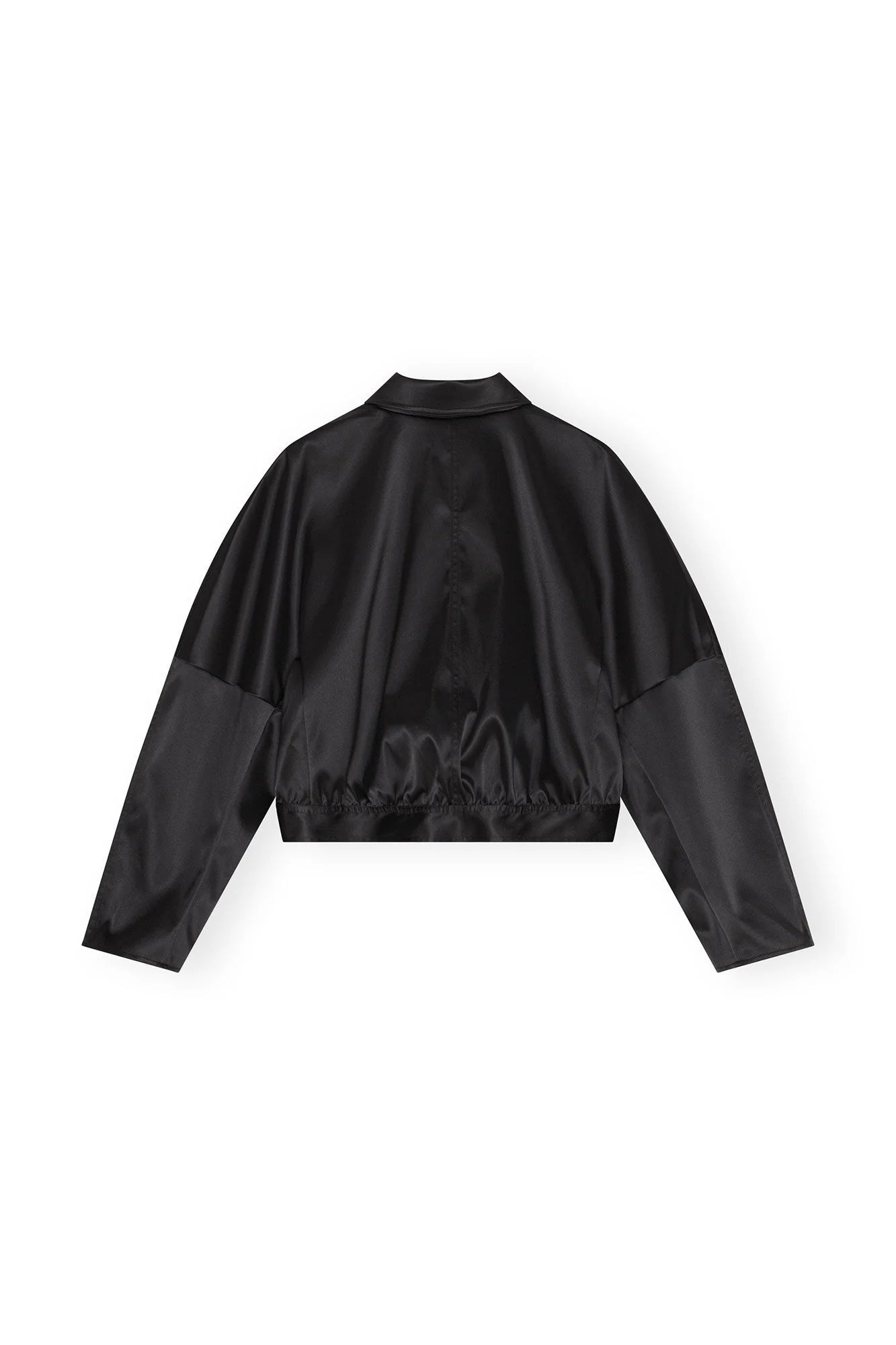 DOUBLE SATIN SHORT JACKET