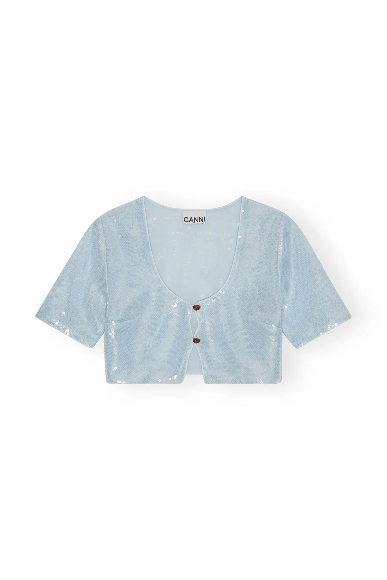 LIGHT SEQUINS BLOUSE
