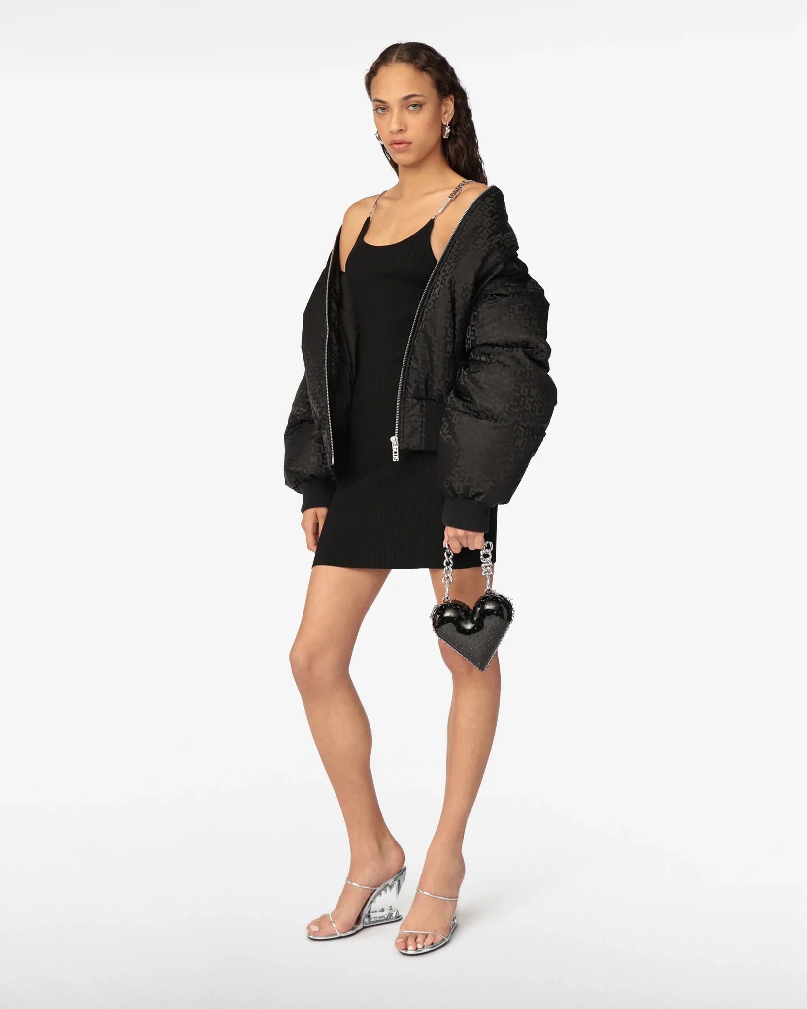 GCDS BLING MINI DRESS