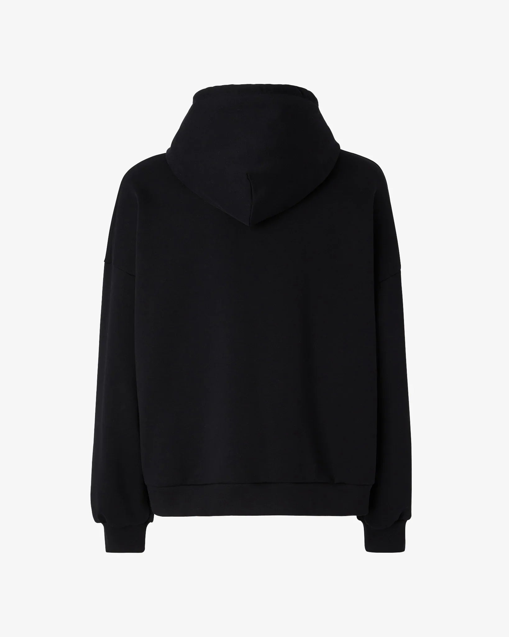 GCDS NEW LOOSE HOODIE BLACK