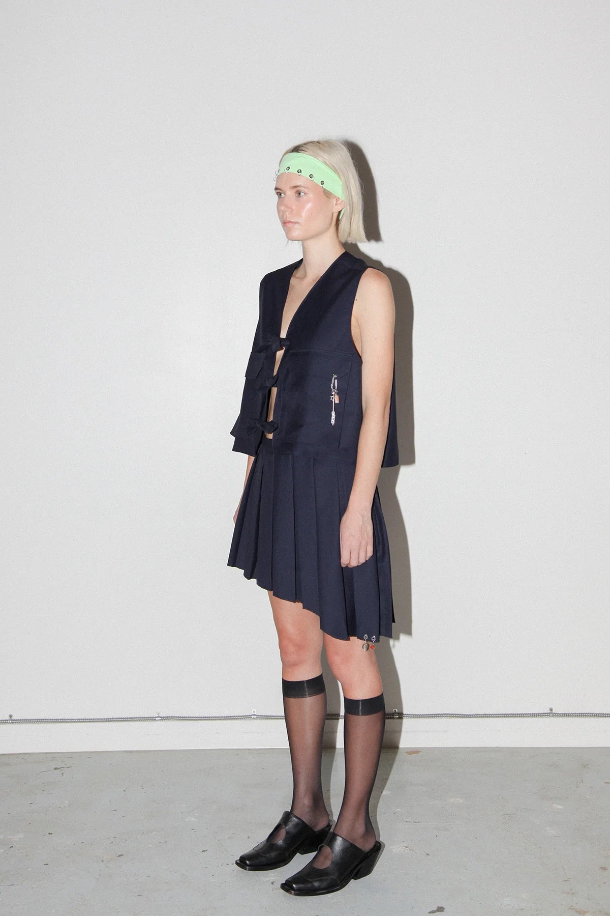 ASYMMETRICAL FIELD SKIRT