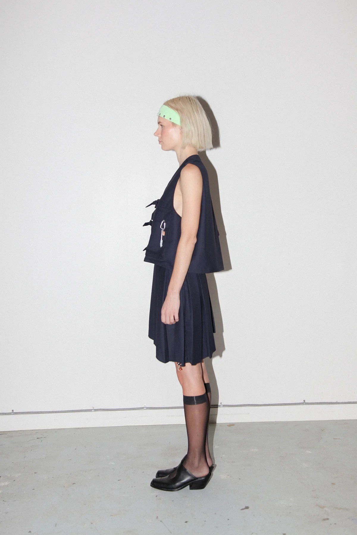 ASYMMETRICAL FIELD SKIRT