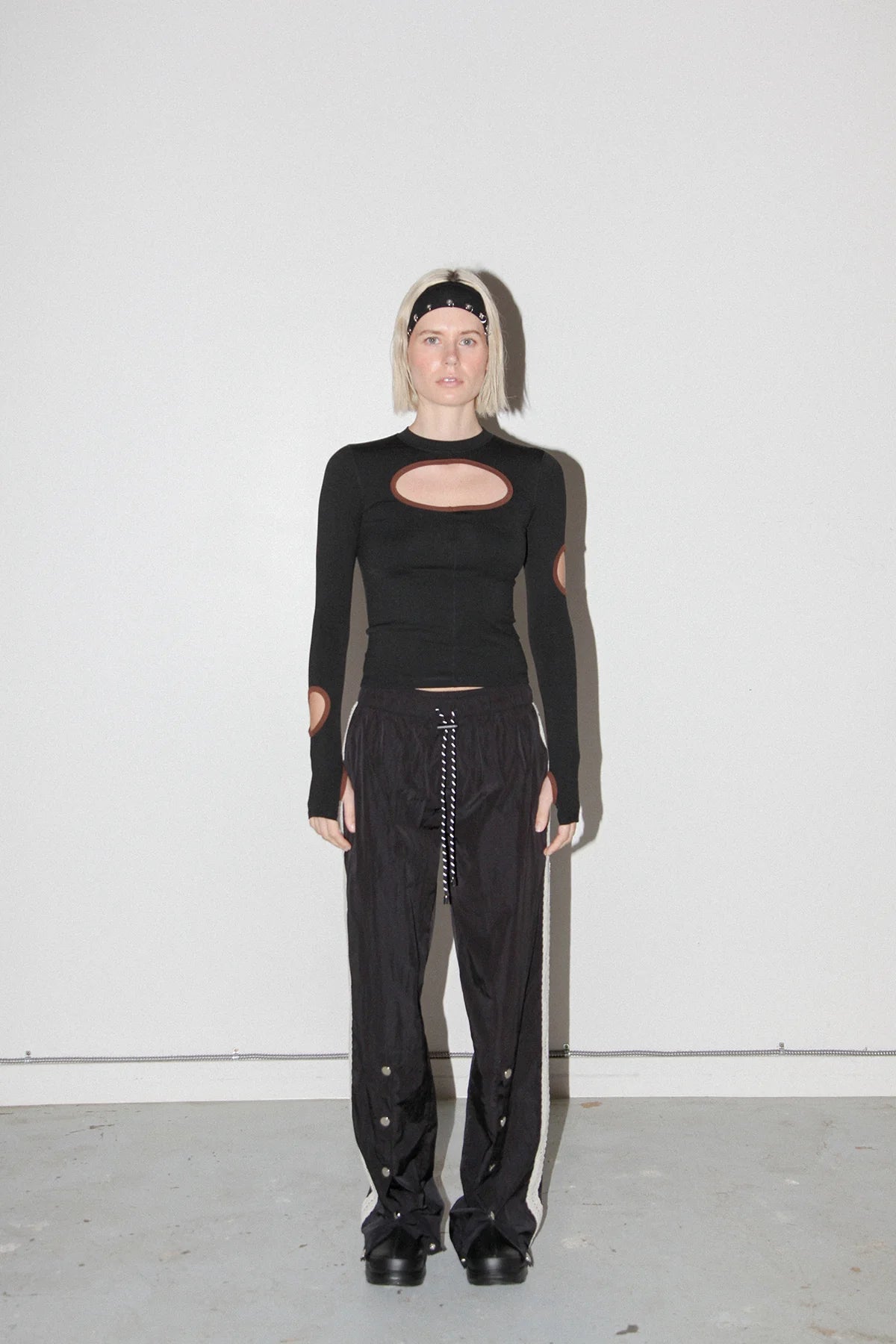 SPLIT TRACK PANT