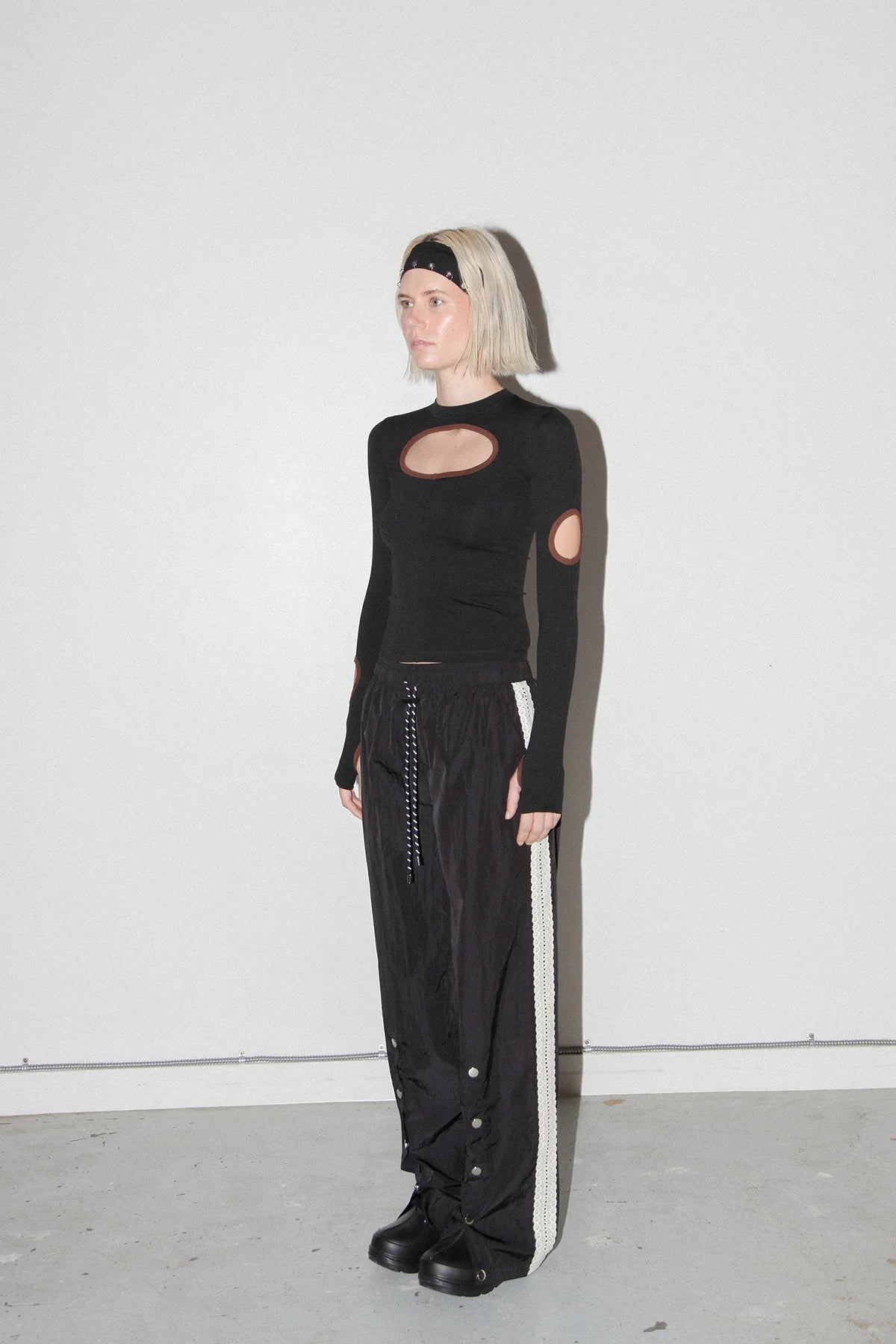 SPLIT TRACK PANT
