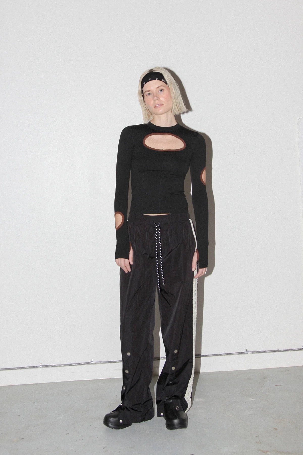 SPLIT TRACK PANT