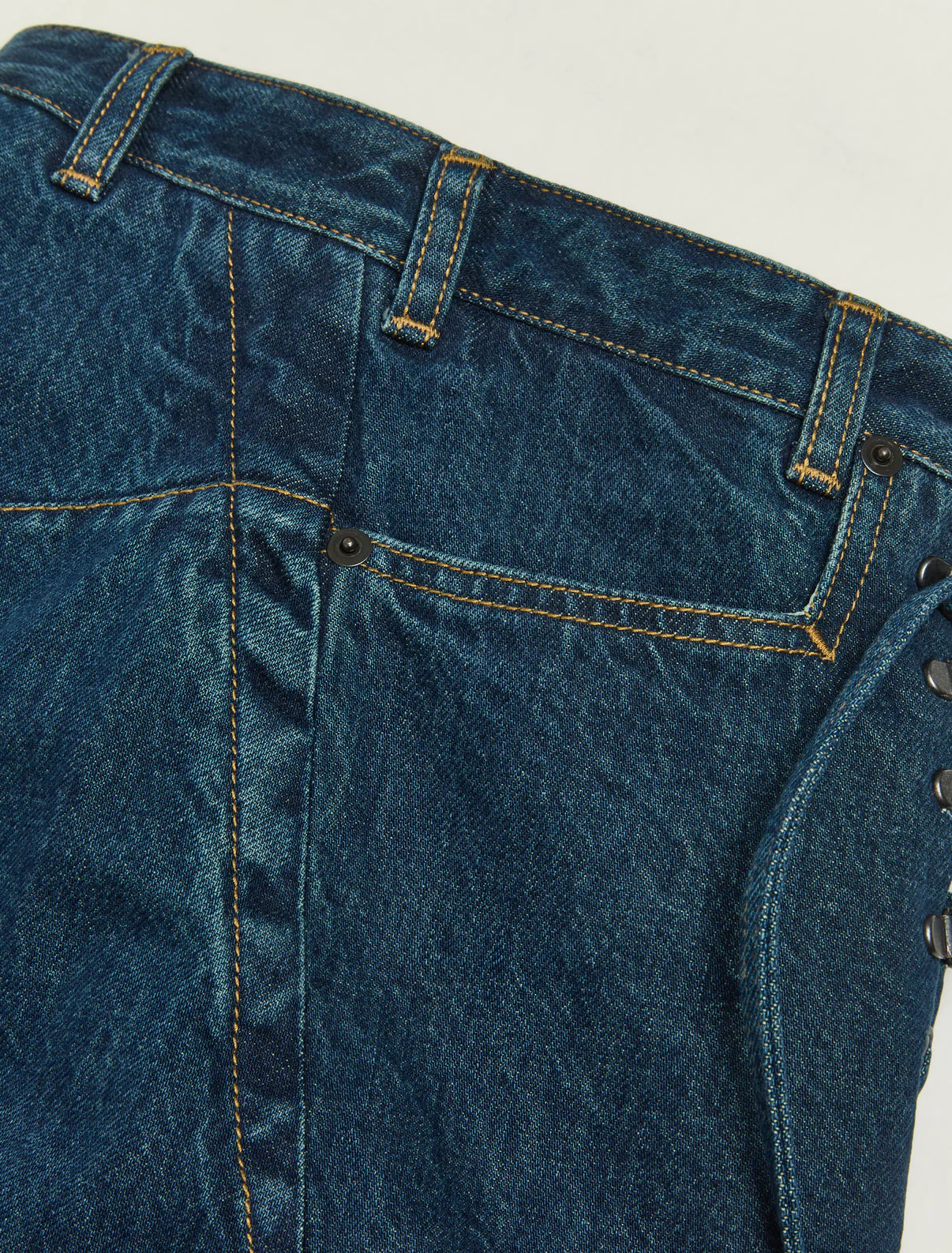 LACE WIDE LEG JEANS