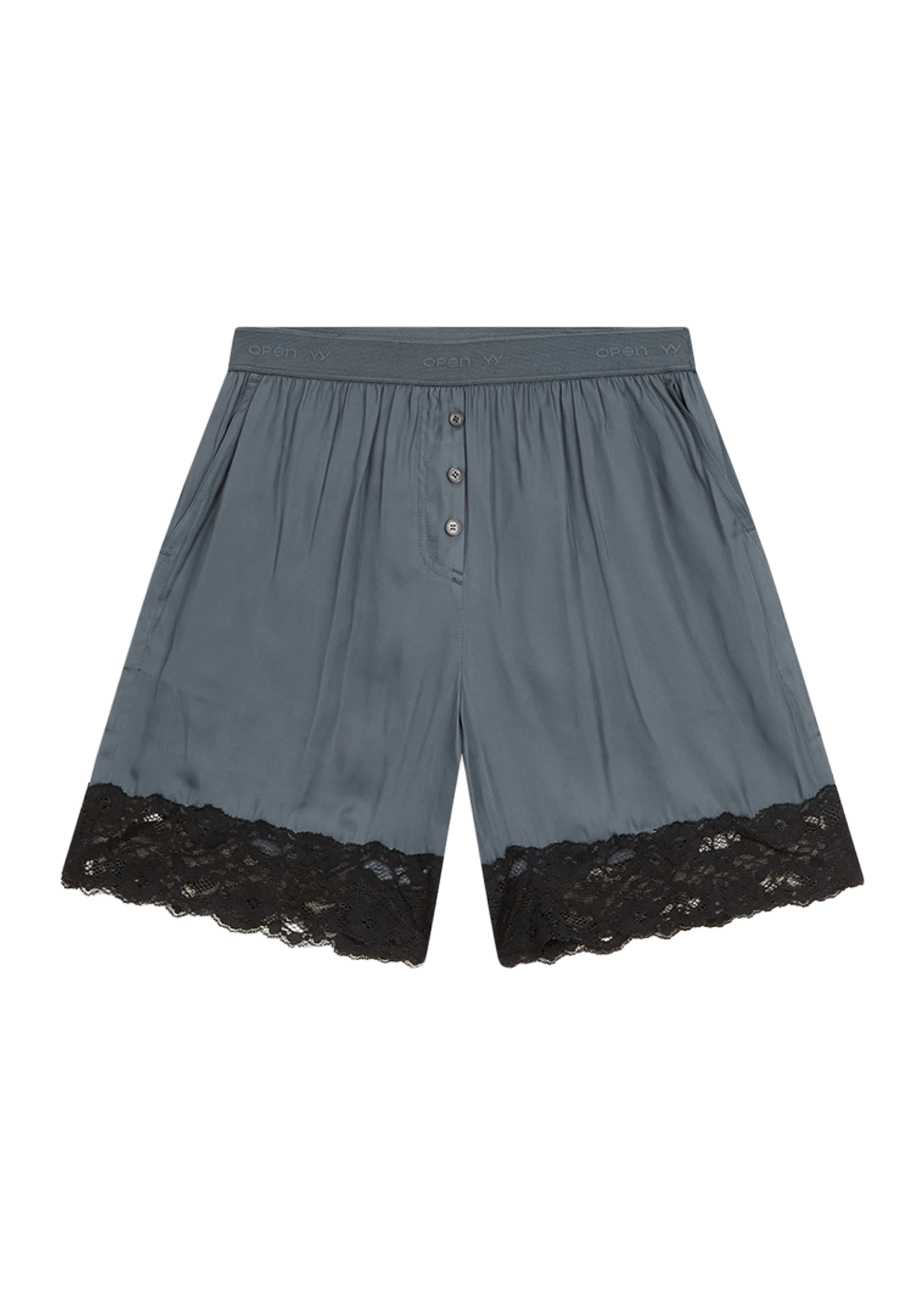 LACE TRIM LOUNGE SHORTS