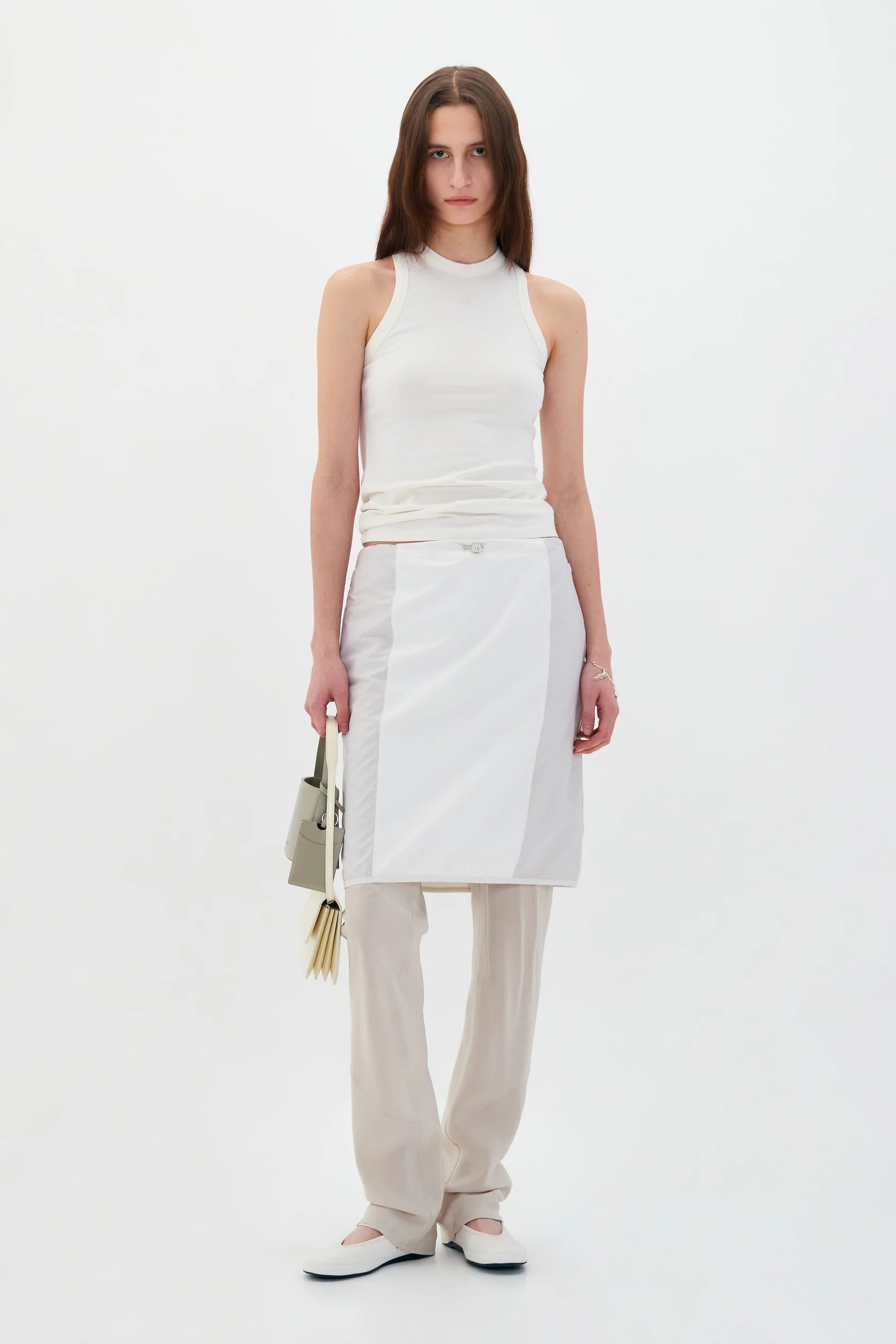 JERSEY SLEEVELESS TOP/IV