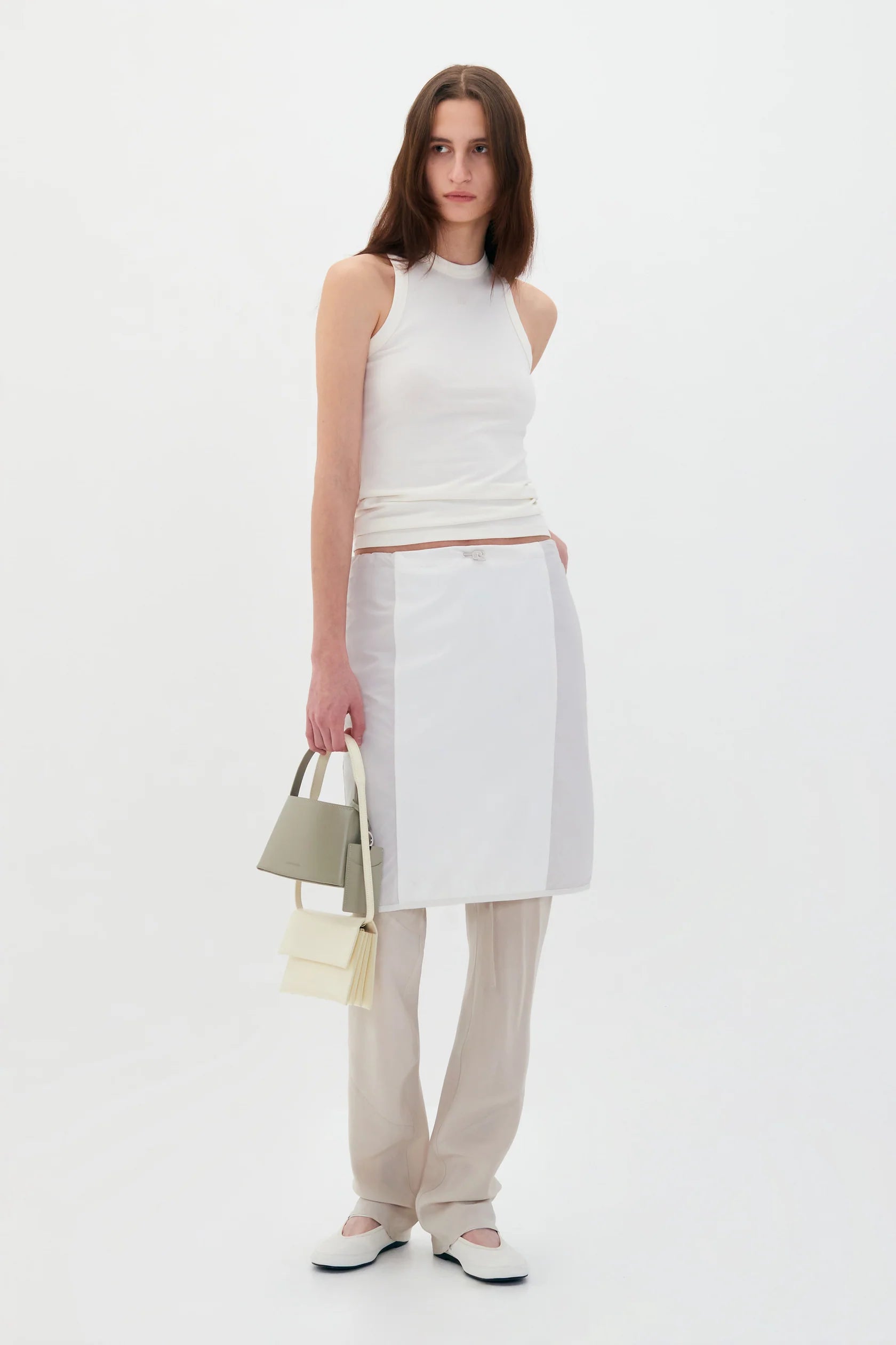 JERSEY SLEEVELESS TOP/IV