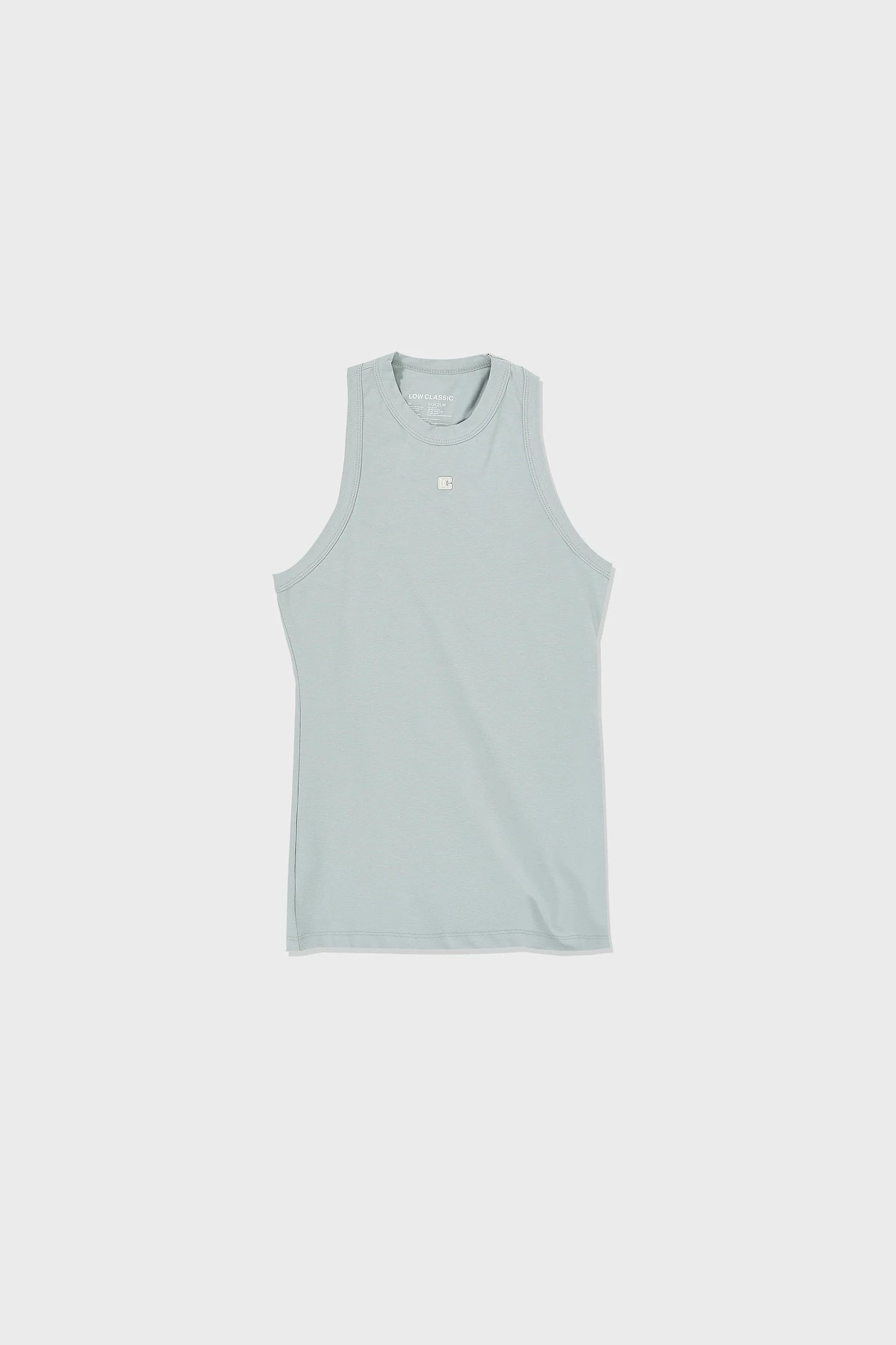 JERSEY SLEEVELESS TOP/BLU