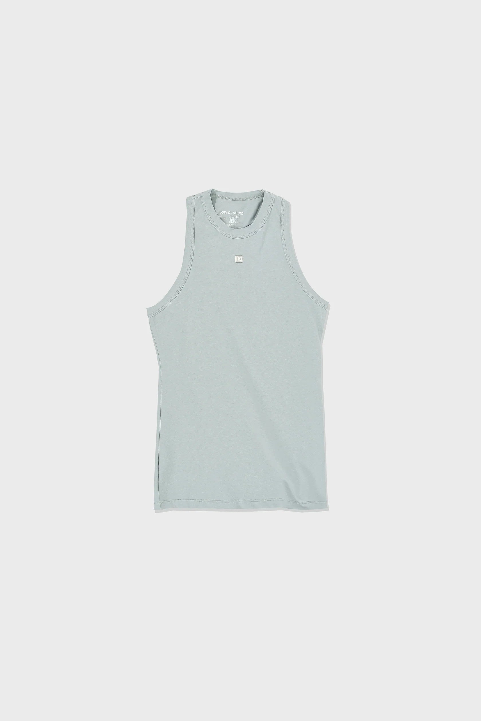 JERSEY SLEEVELESS TOP/BLU