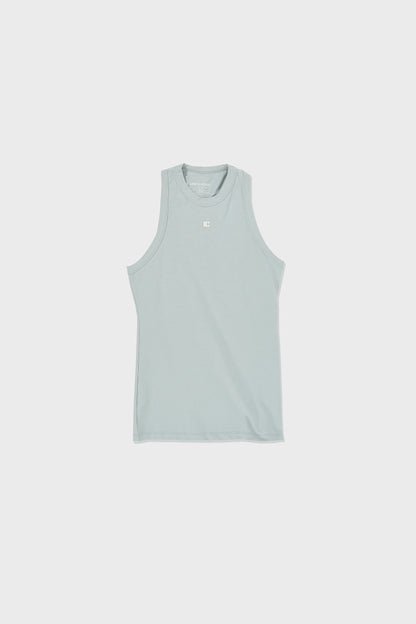 JERSEY SLEEVELESS TOP/BLU