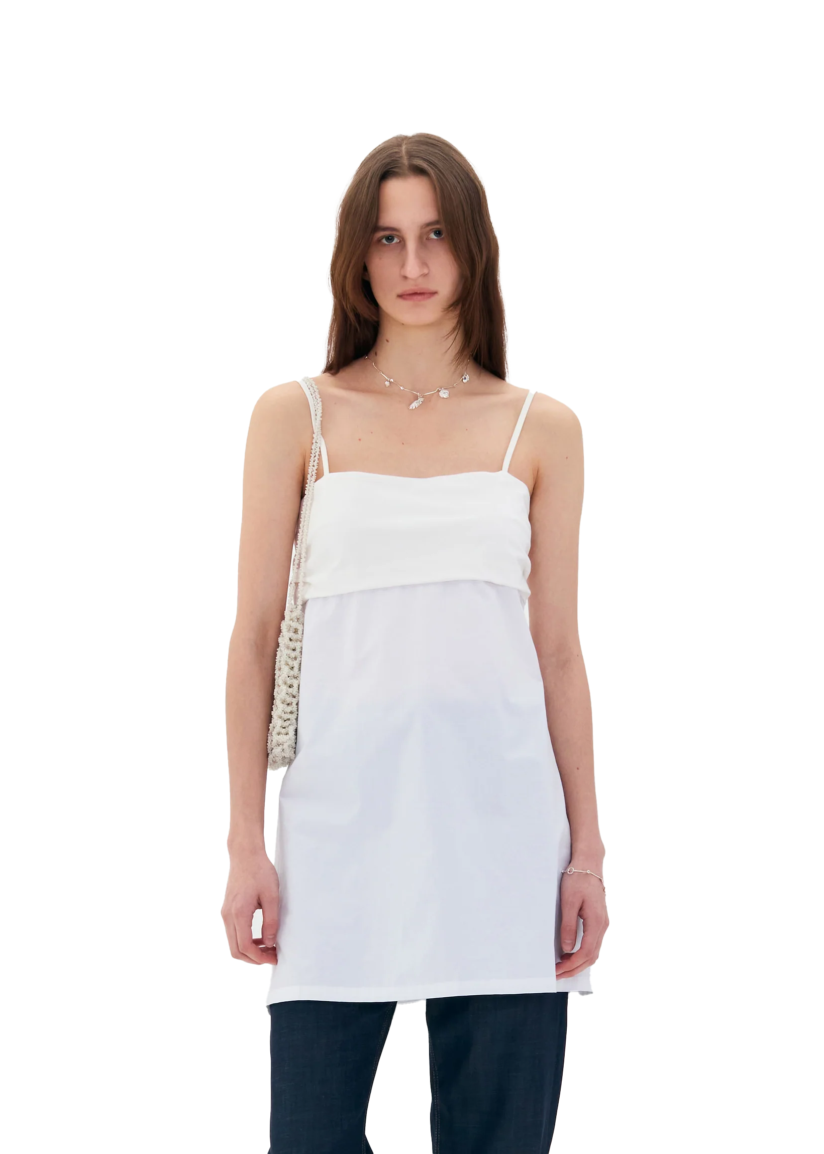 COTTON SLEEVELESS TOP