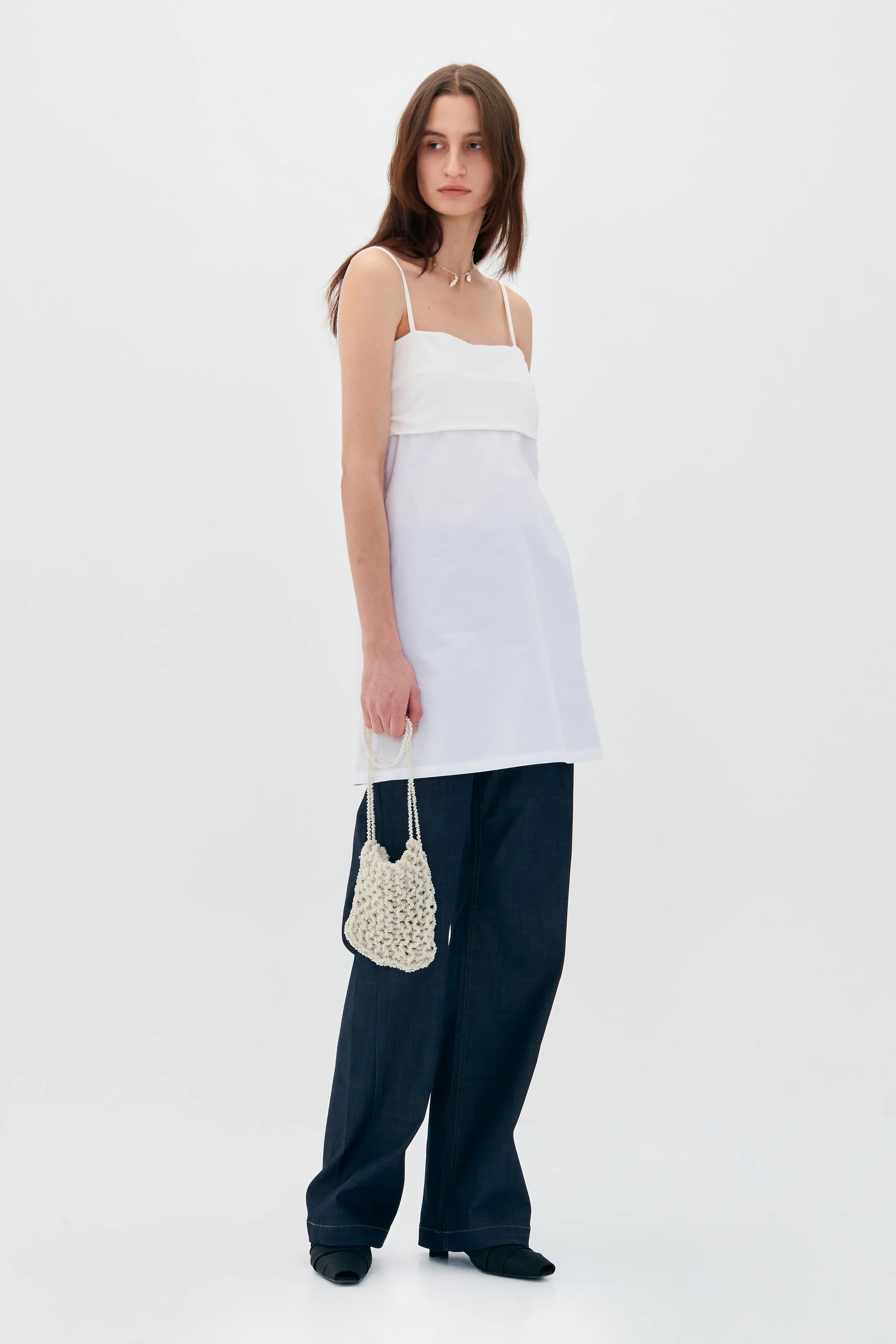 COTTON SLEEVELESS TOP