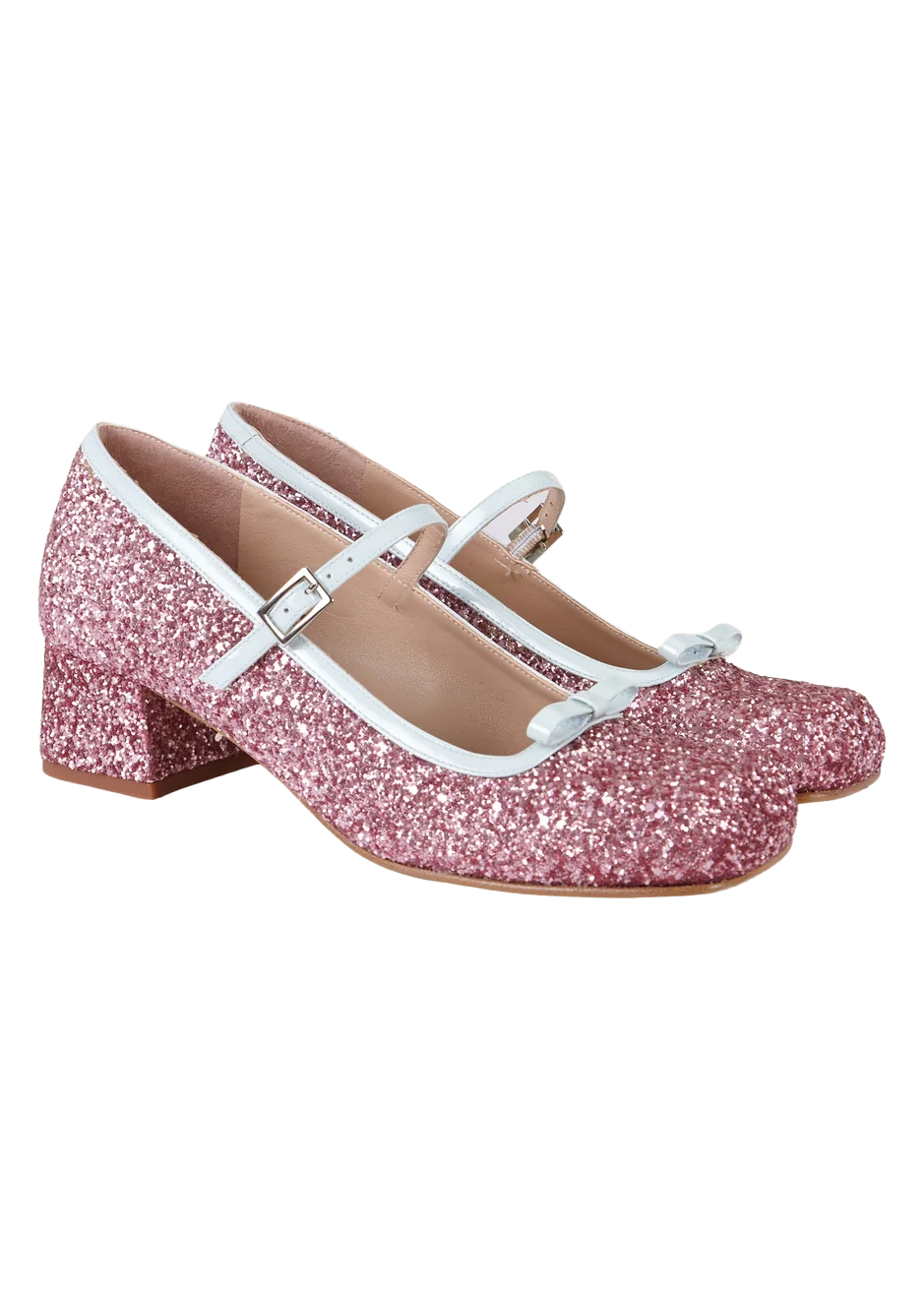 MARY JANE GLITTER ROSE
