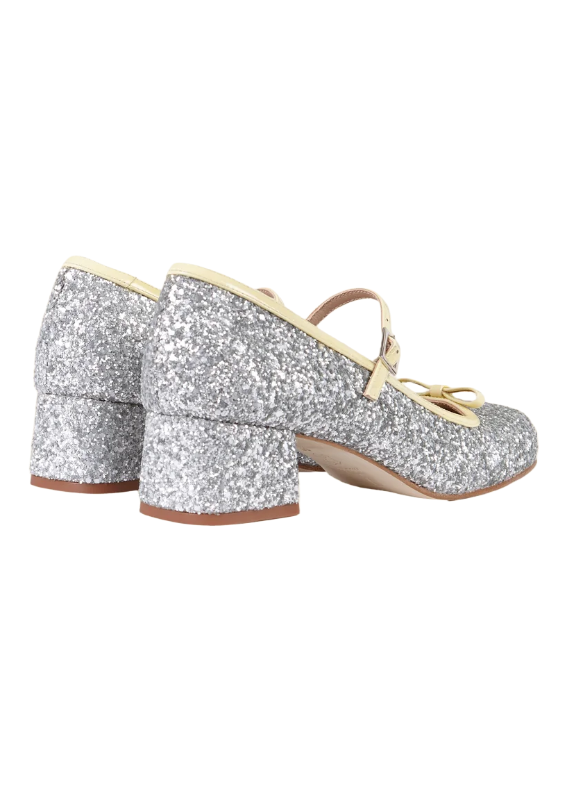 MARY JANE GLITTER SILVER