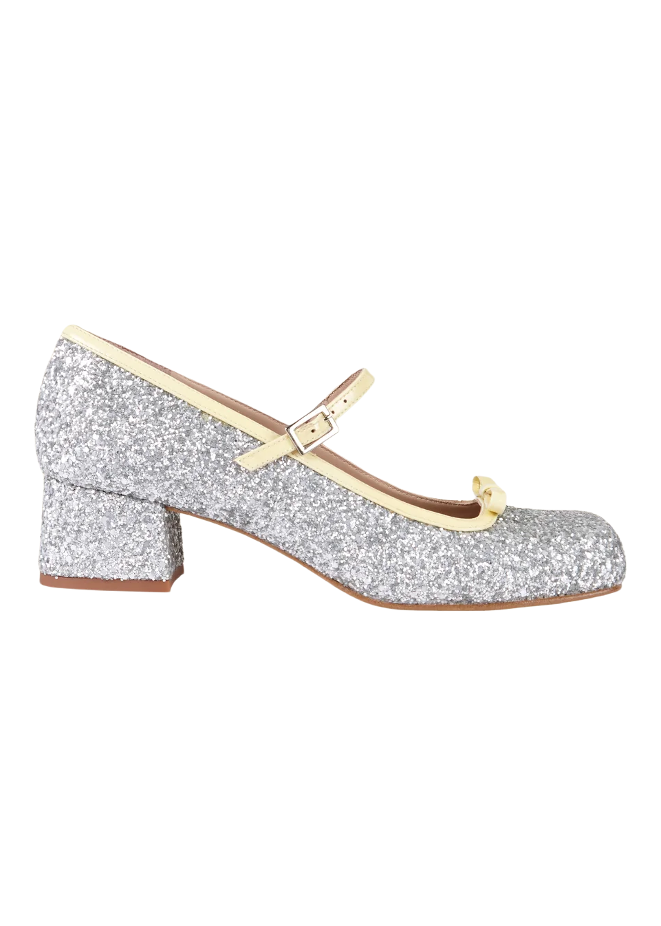 MARY JANE GLITTER SILVER