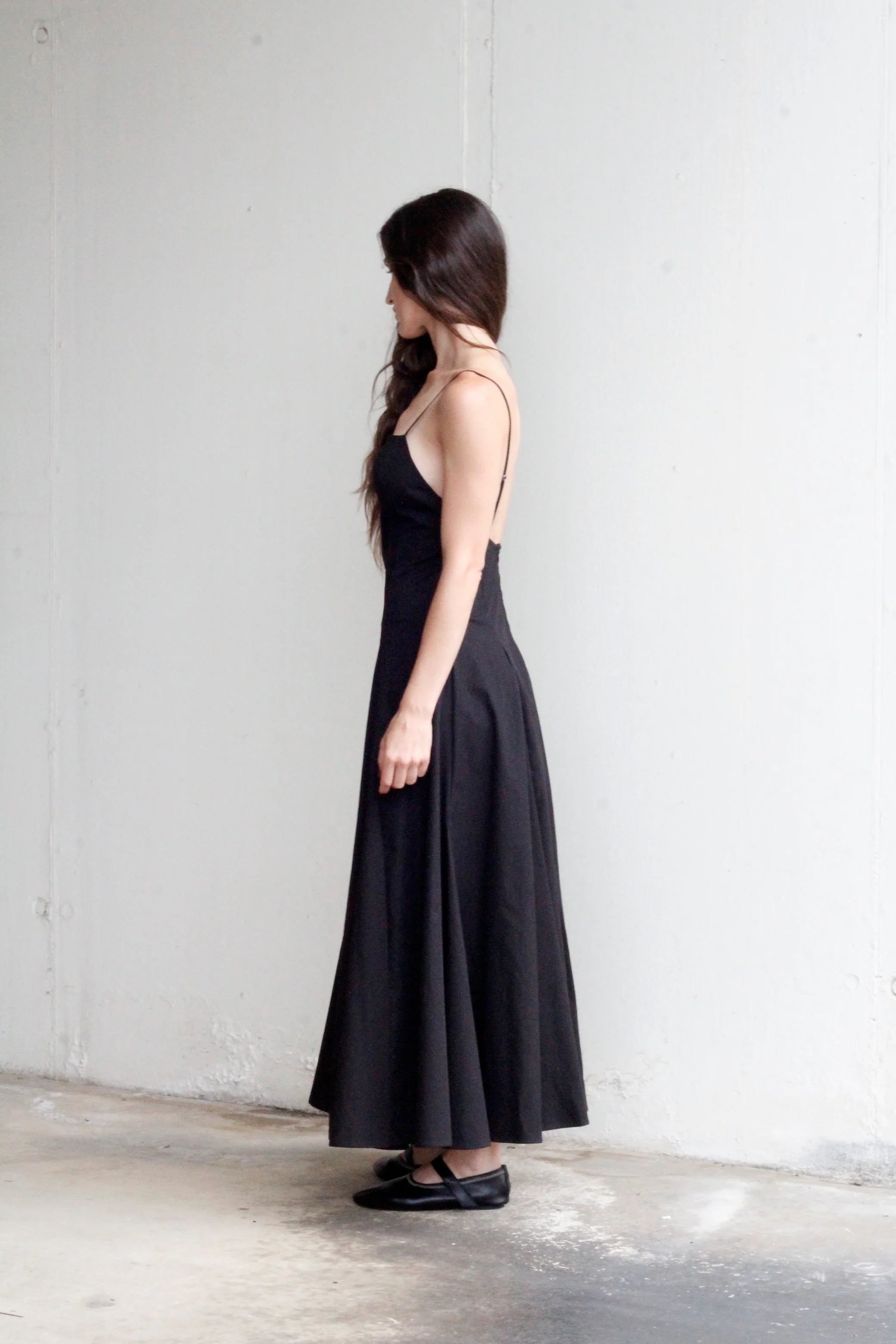 MER DRESS - BLACK