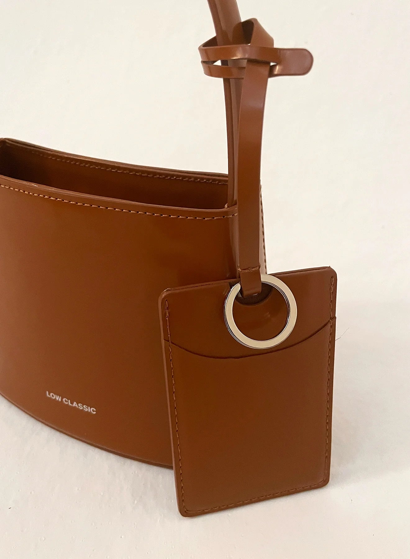 NEW MINI CURVE BAG - BROWN