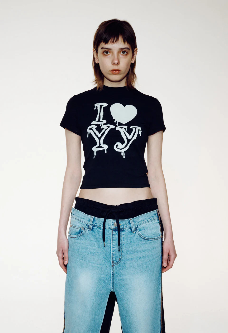 I LOVE YY TEE BLACK