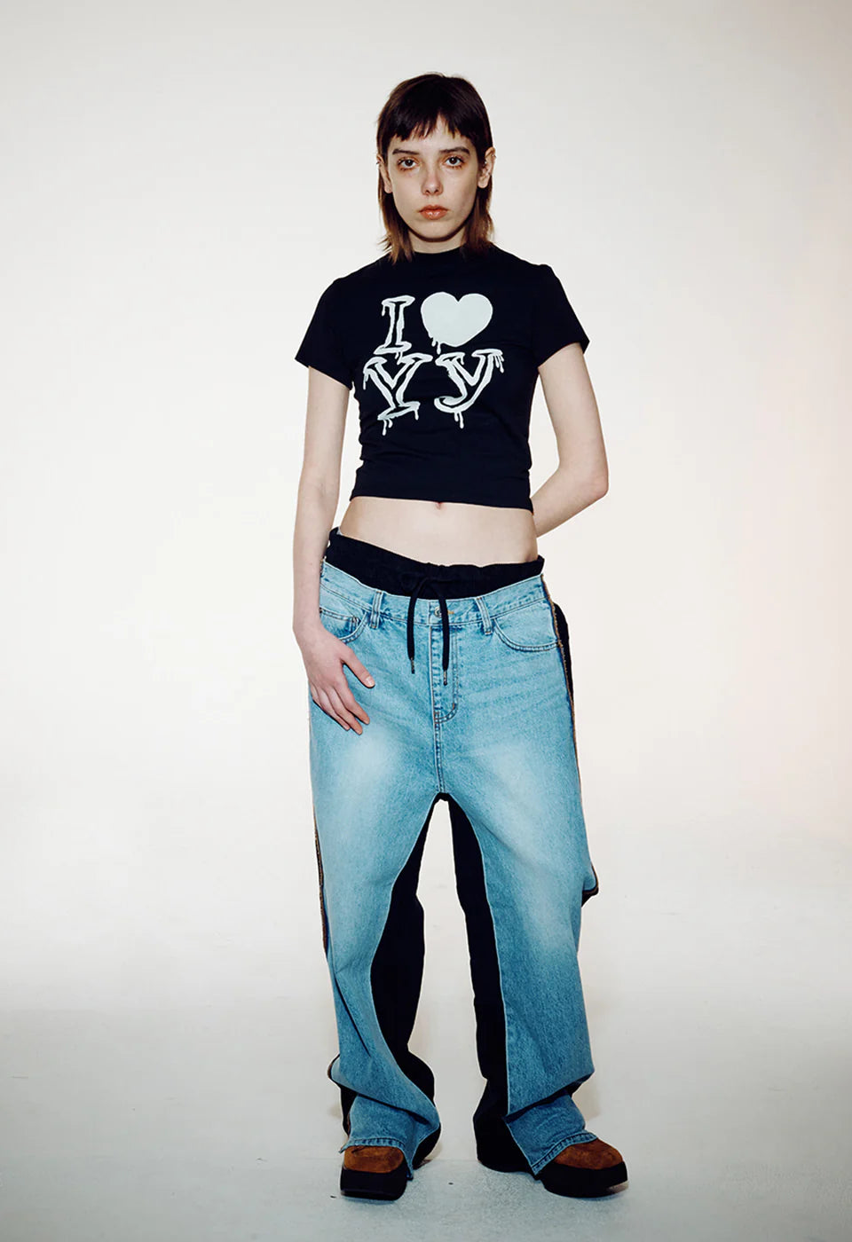 I LOVE YY TEE BLACK