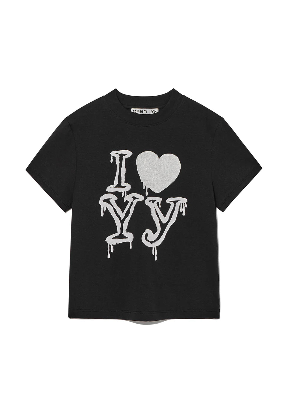 I LOVE YY TEE BLACK
