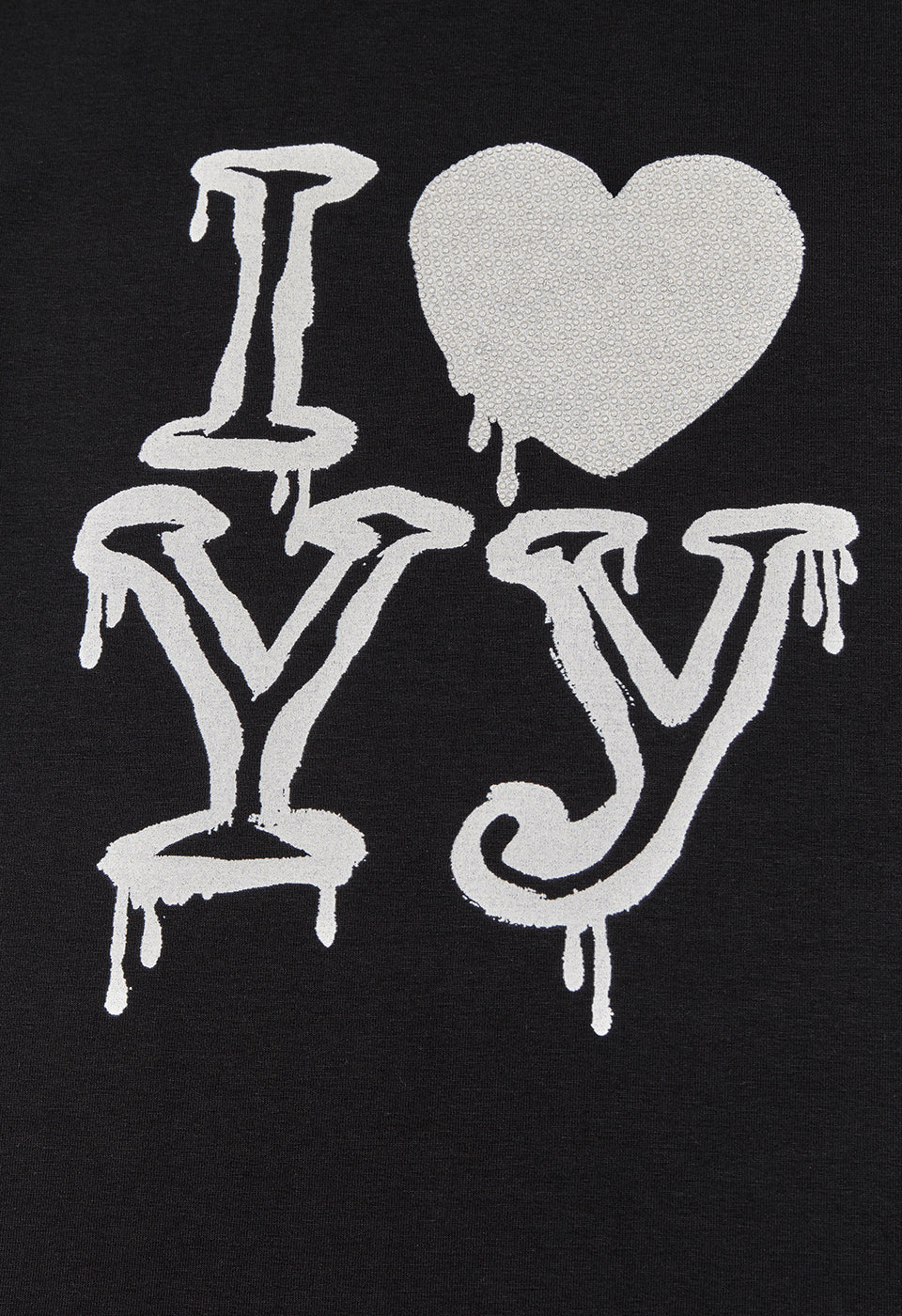 I LOVE YY TEE BLACK