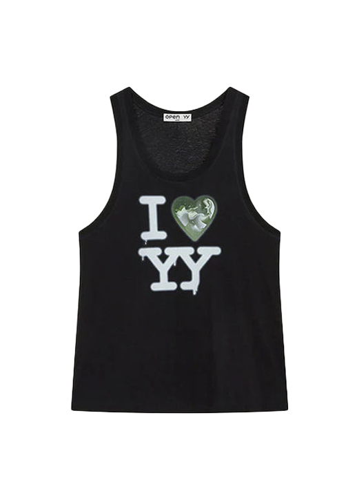 I LOVE YY SLEEVELESS / BL