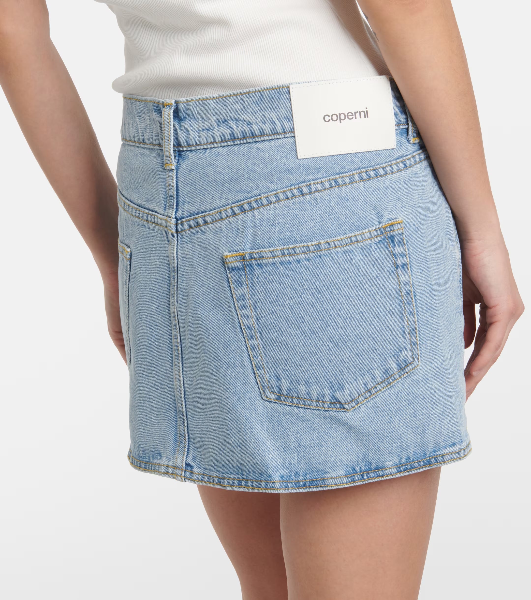 Denim Mini Skirt