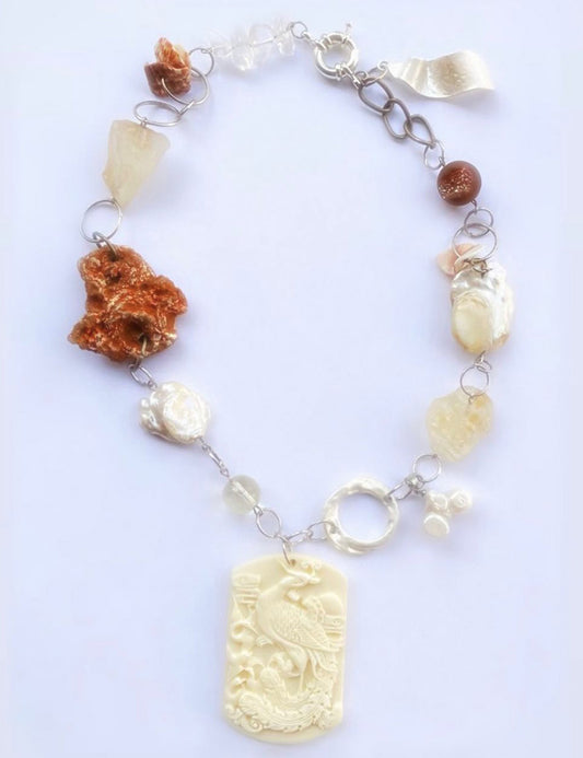 THE SEA SCRAPS AMULET NECKLACE