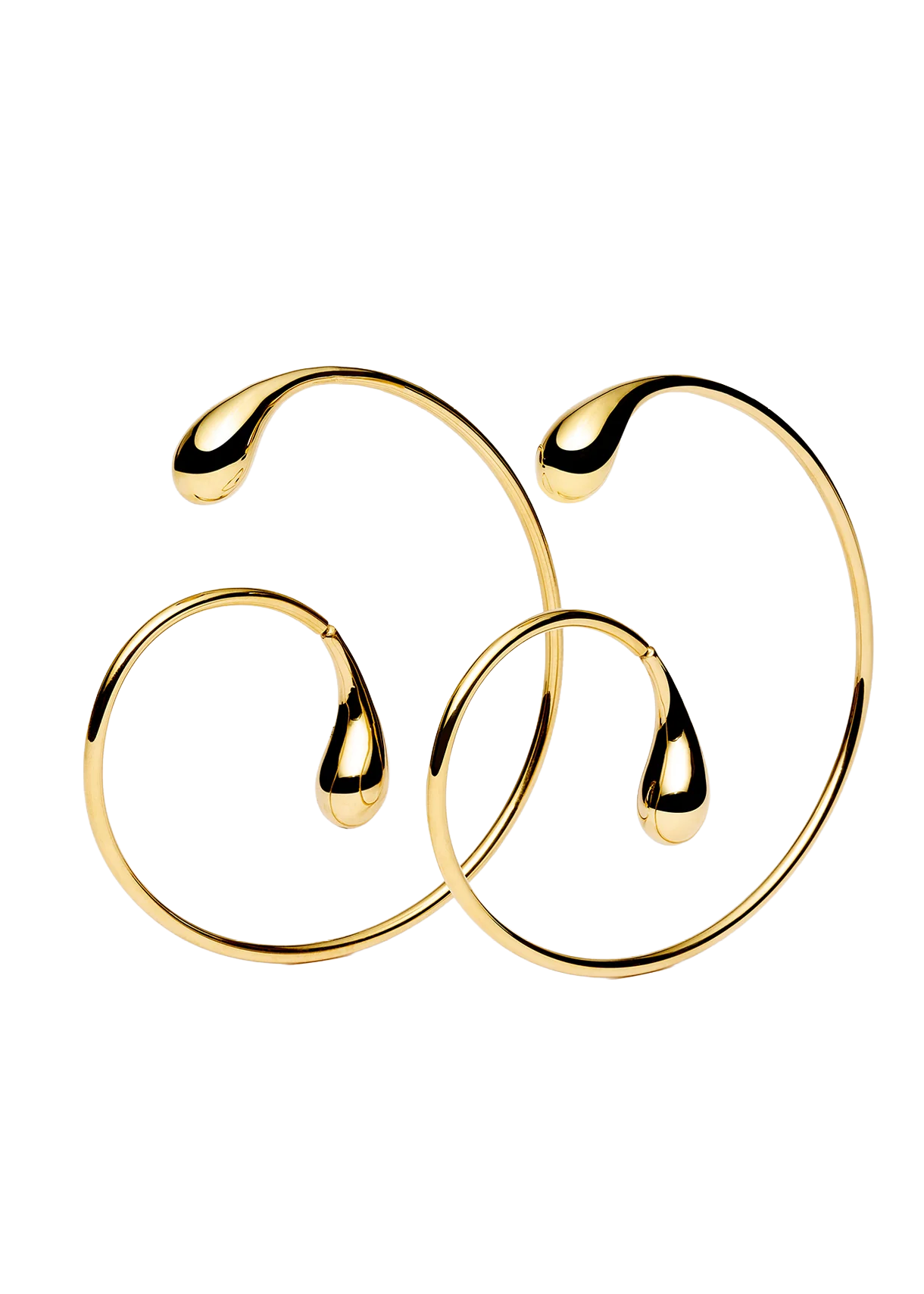Pistil Mega Hoops Gold