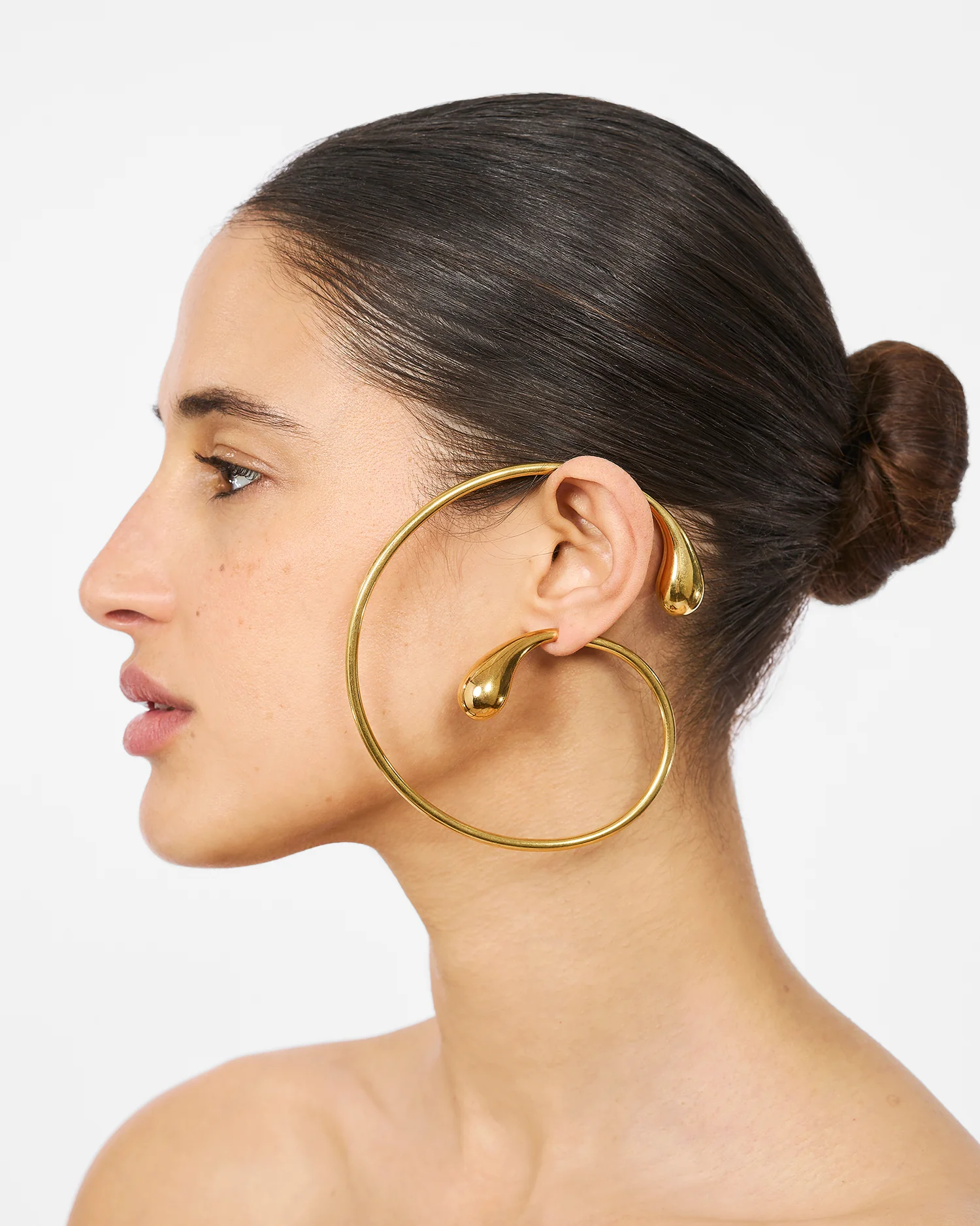 Pistil Mega Hoops Gold