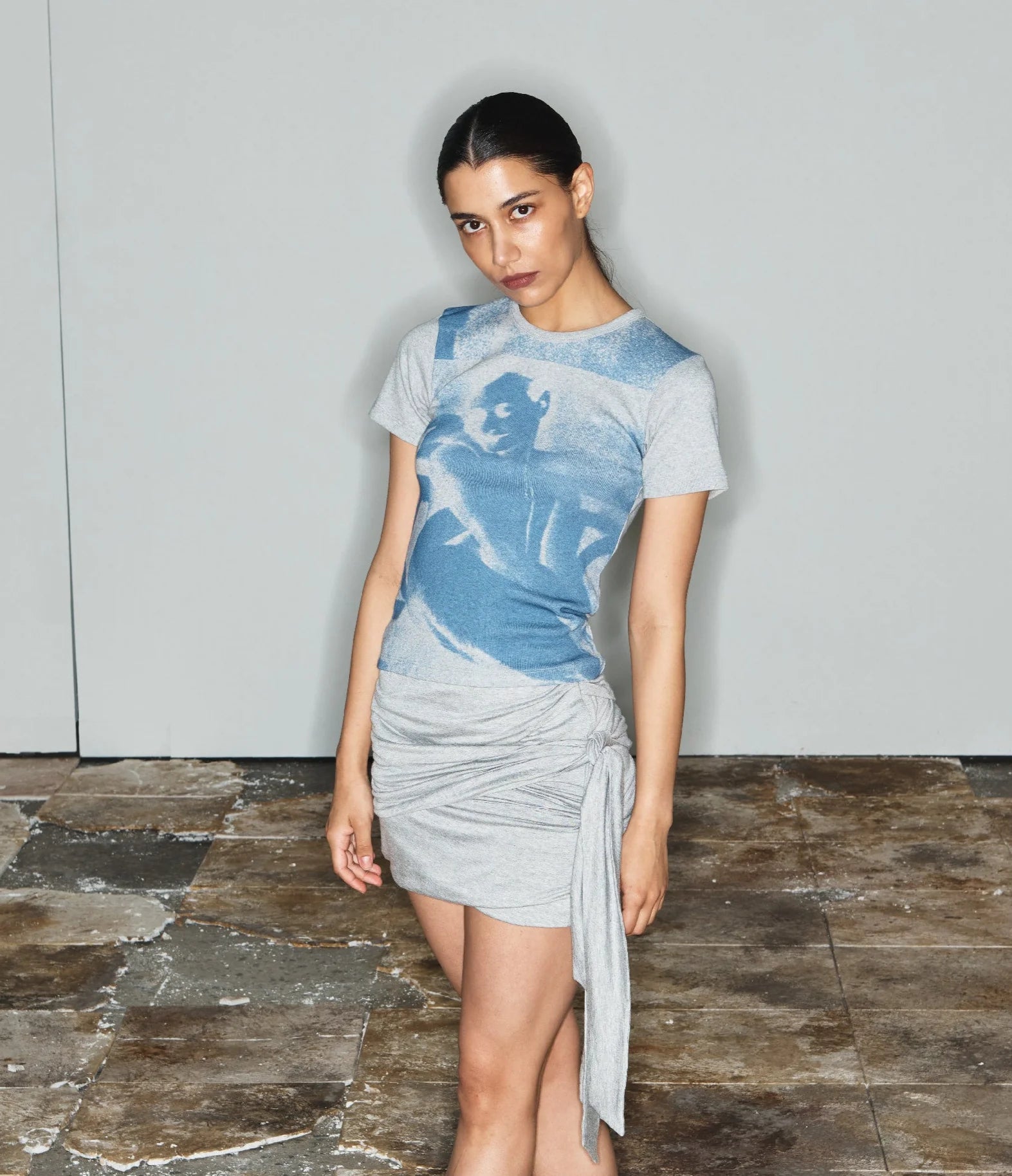 BALLERINA TEE BLUE