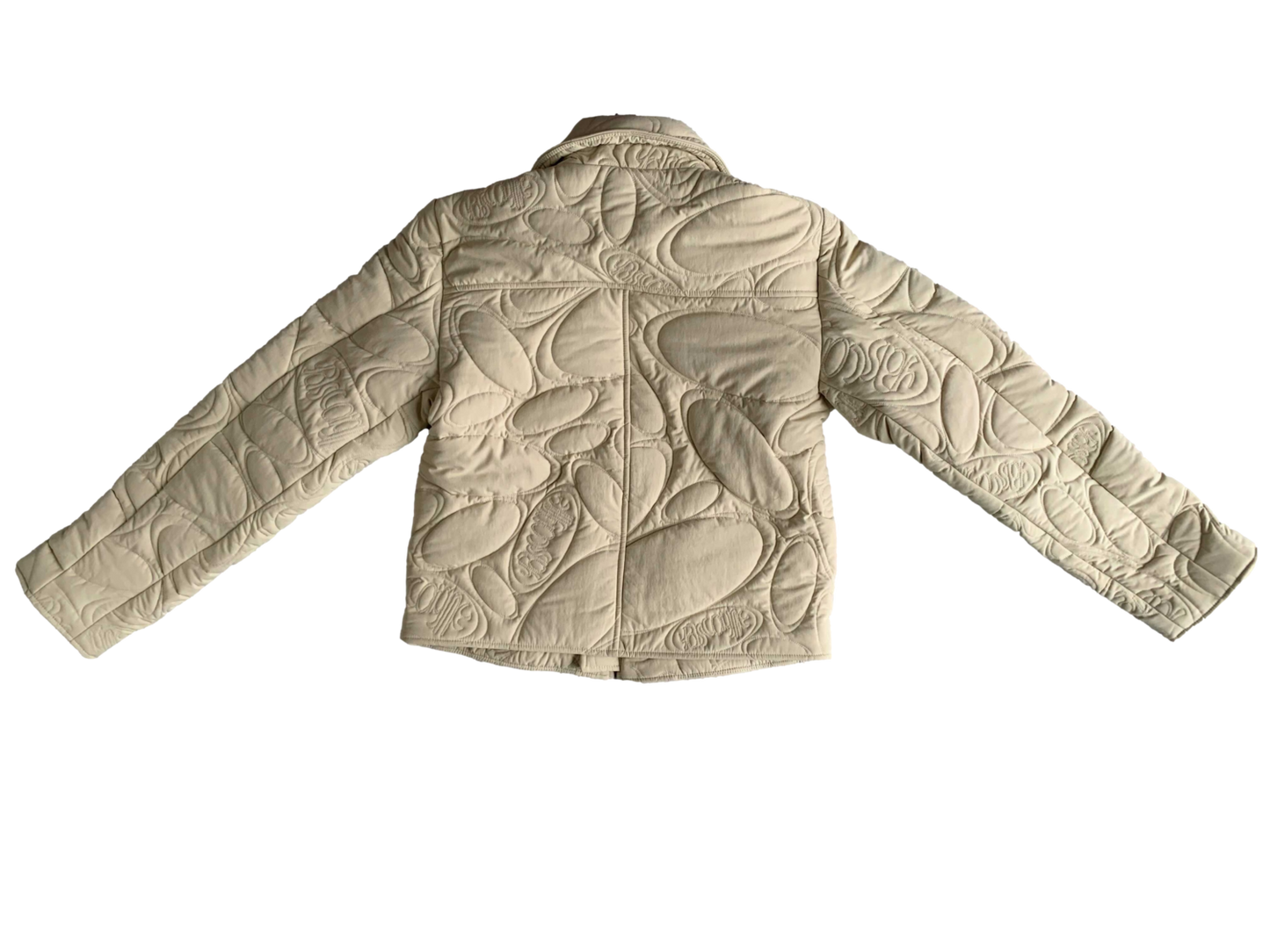 NYLON QUILTED JACKET (BEIGE)